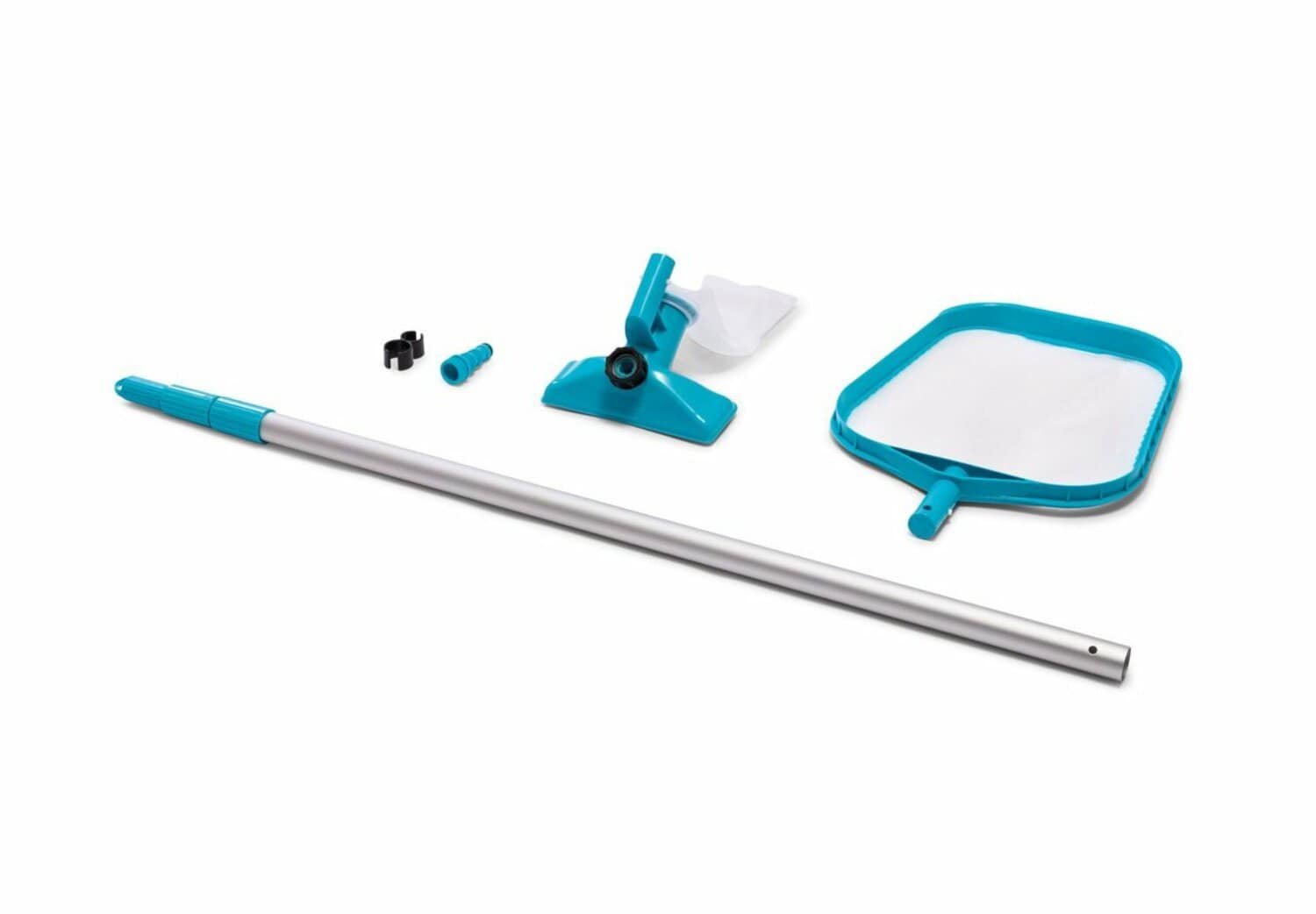 Intex 142118 16.5-ft x 9-ft x 48-in Metal frame Rectangle Above-Ground Pool with Filter Pump with Ground Cloth with Pool Cover with Ladder