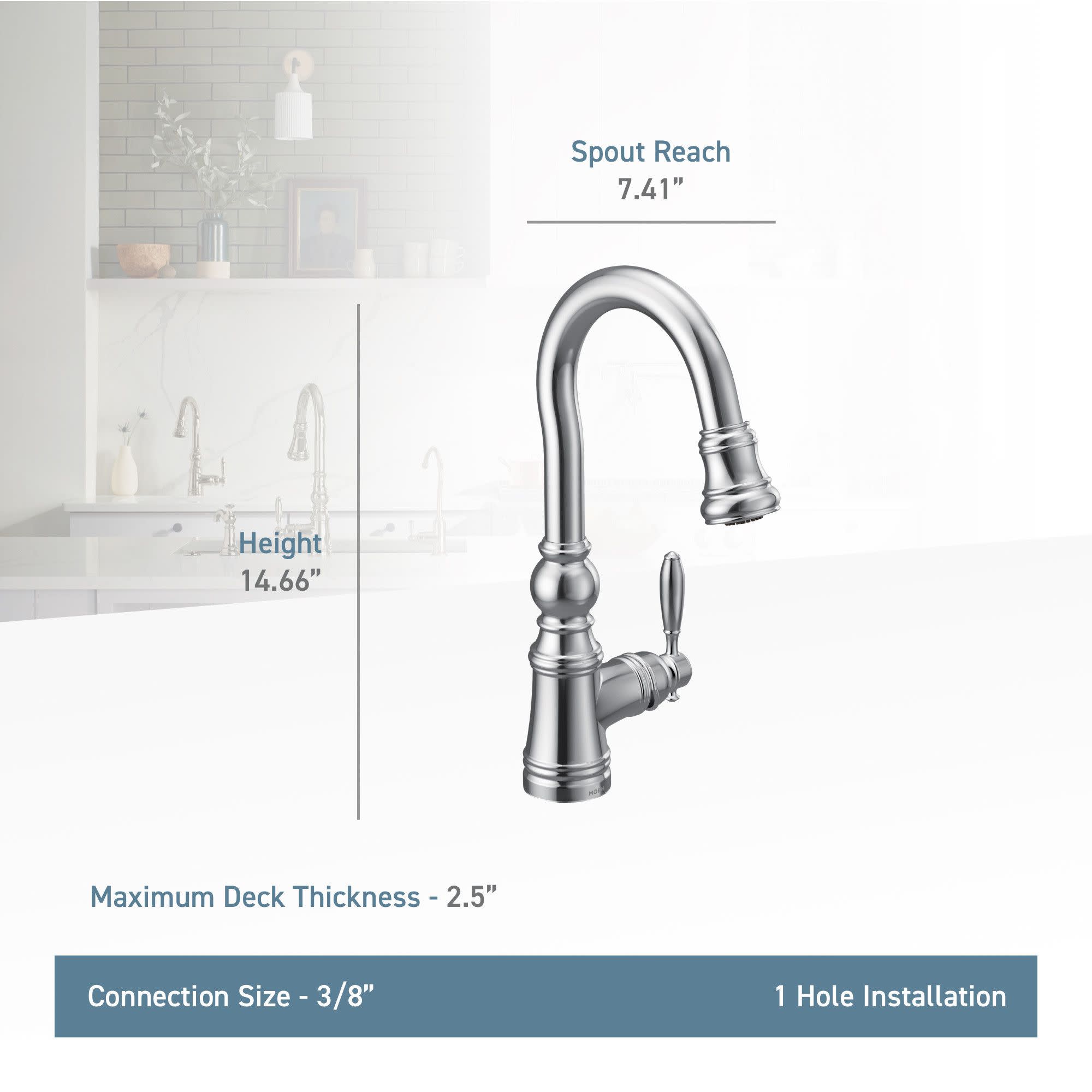 Moen S53004 Kitchen-Faucets - View #2