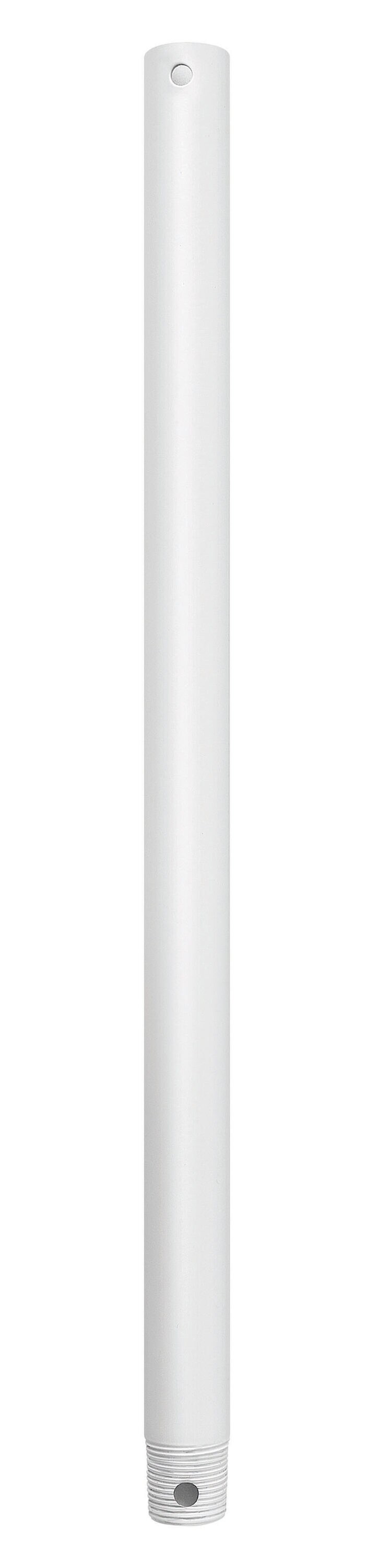 Hinkley 990018FCW Downrod Universal 18-in Chalk White Steel Indoor/Outdoor Angle Mount Capable Ceiling Fan Downrod