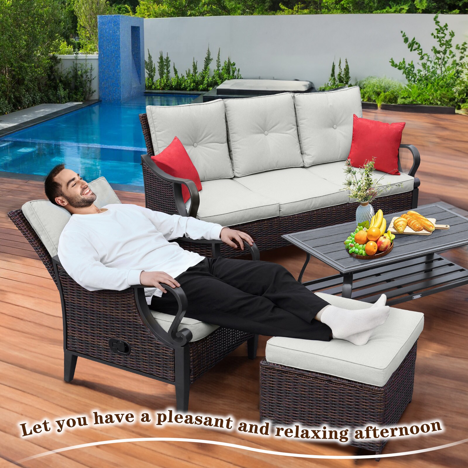 NOBLEMOOD LS-2025LG Patio-Conversation-Sets - View #7