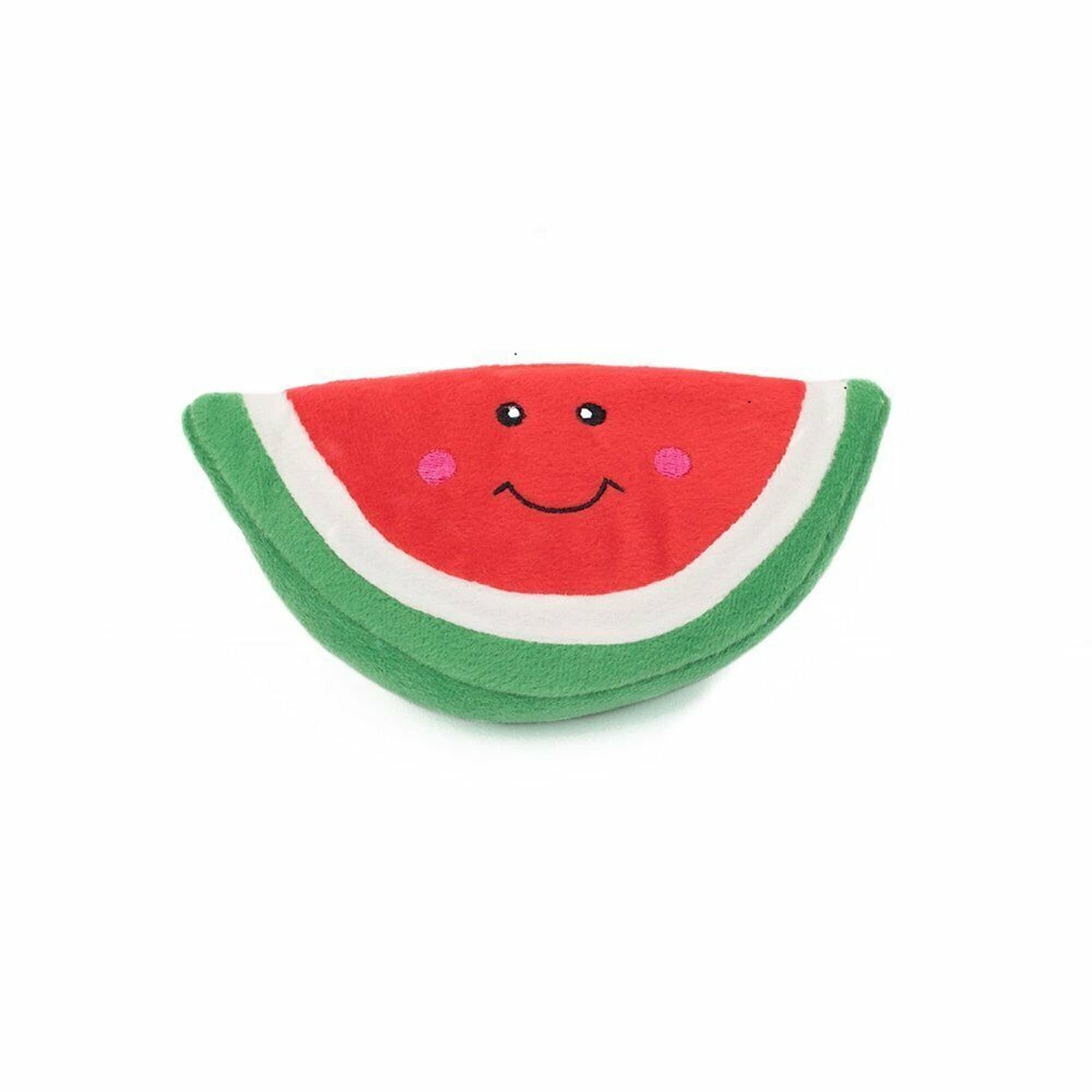 ZippyPaws ZP868 Zippy Paws Nomnomz Watermelon Plush Dog Toy Fabric Plush Dog Toy