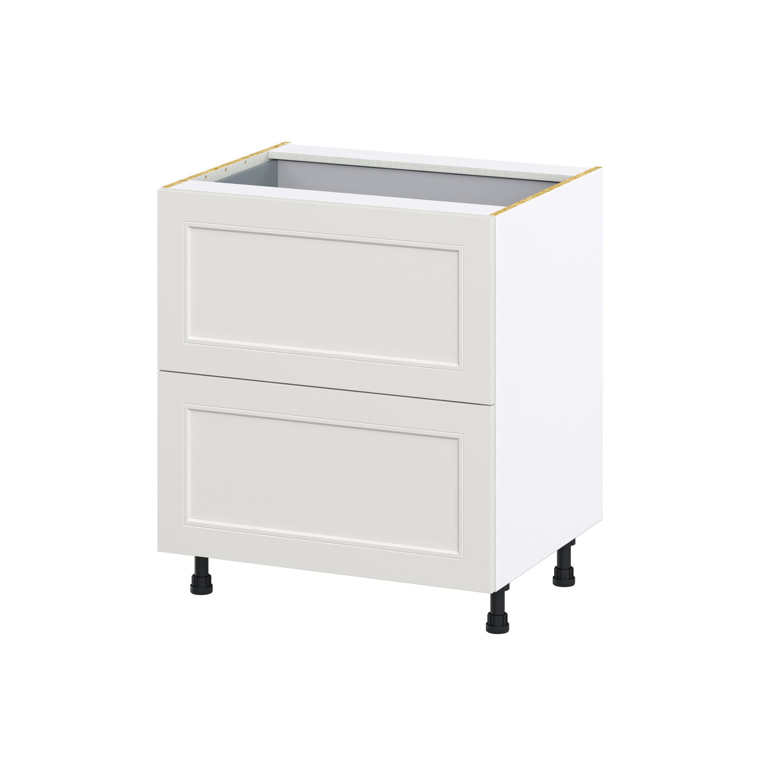 Hugo&Borg Belcourt 30-in W x 34.5-in H x 16-in D Gray Painted Base Fully Assembled Cabinet (Recessed Panel Shaker Door Style)