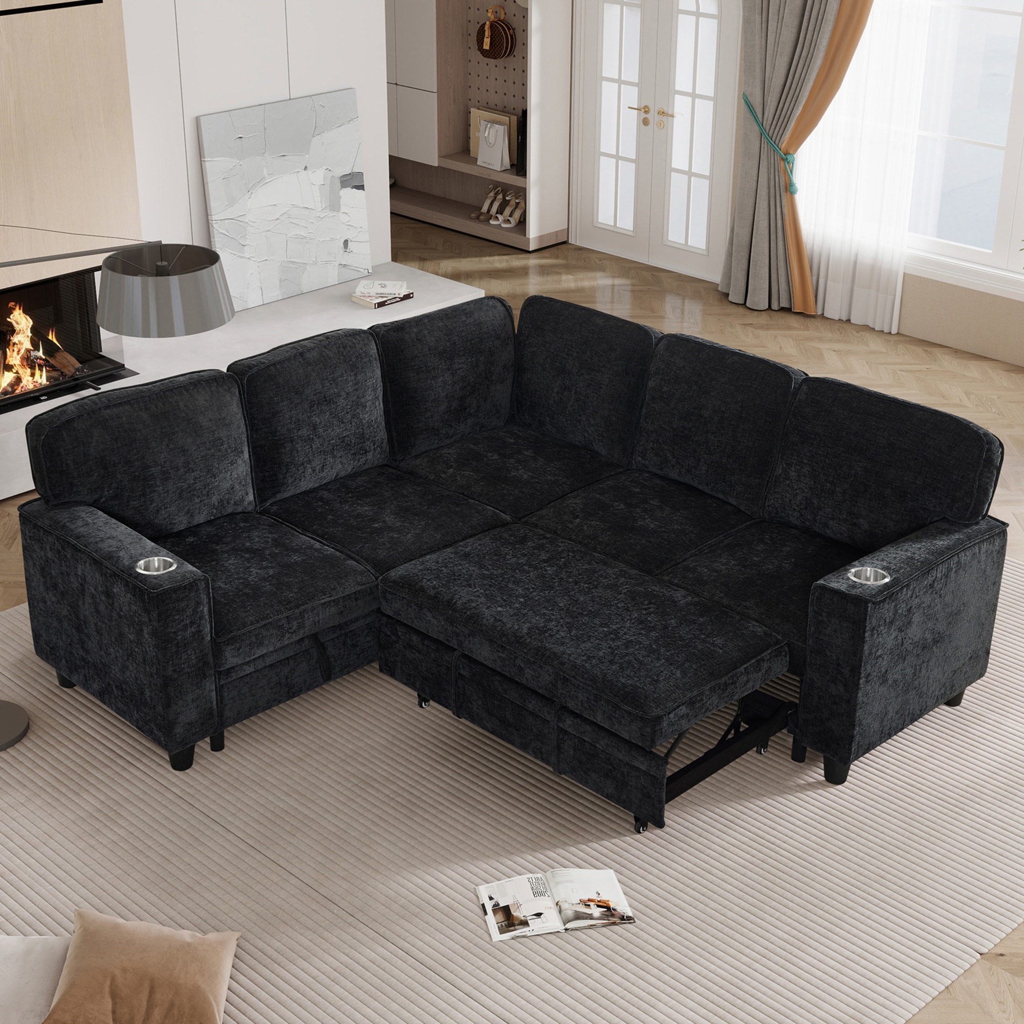 SINOFURN SYA370159WT Sofas-Loveseats - View #2