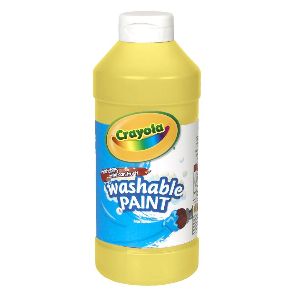 Crayola 6Pack Yellow Waterbased Paint (1Pint) at