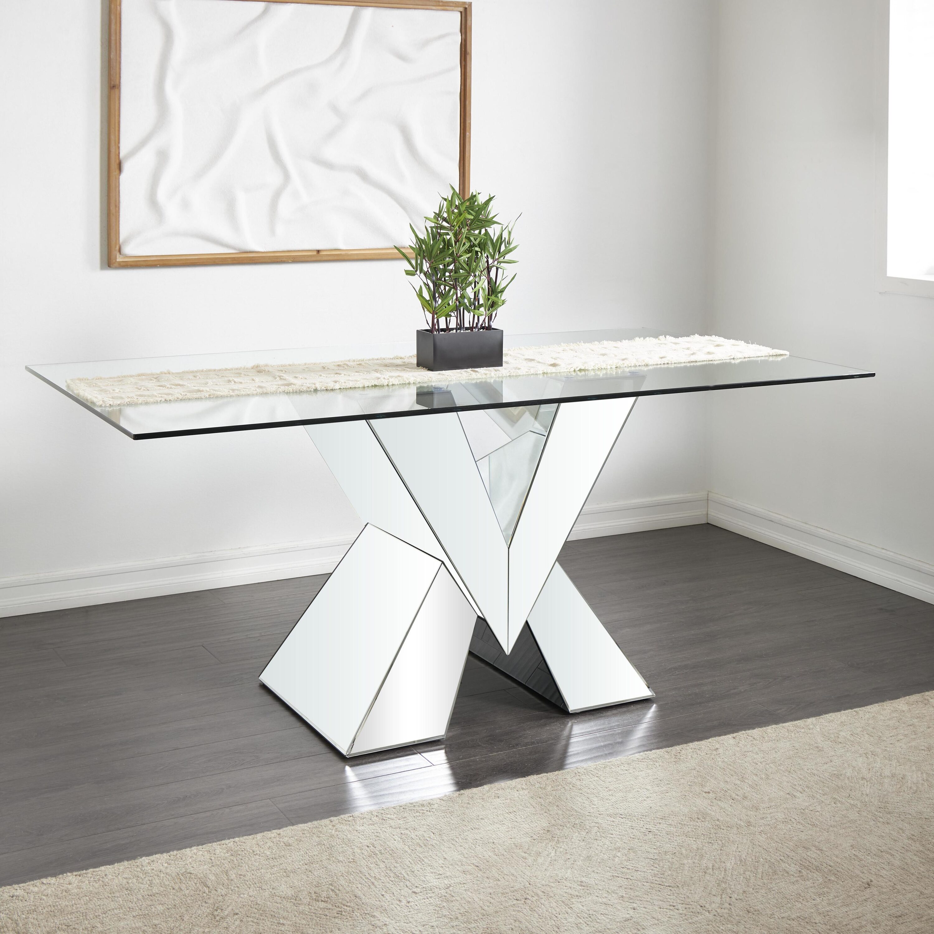 Silver glass tables hotsell