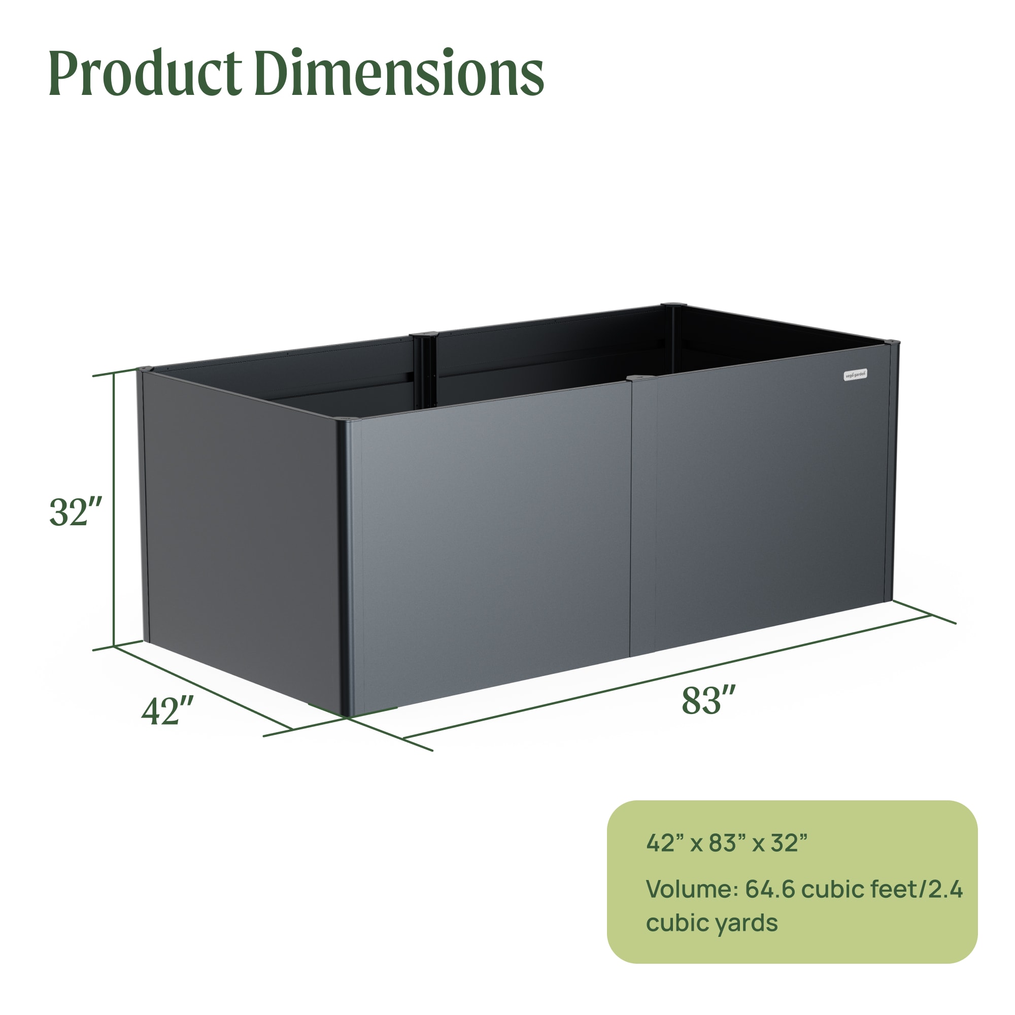 Vego Garden VBMT4283BL Raised-Garden-Beds - View #5