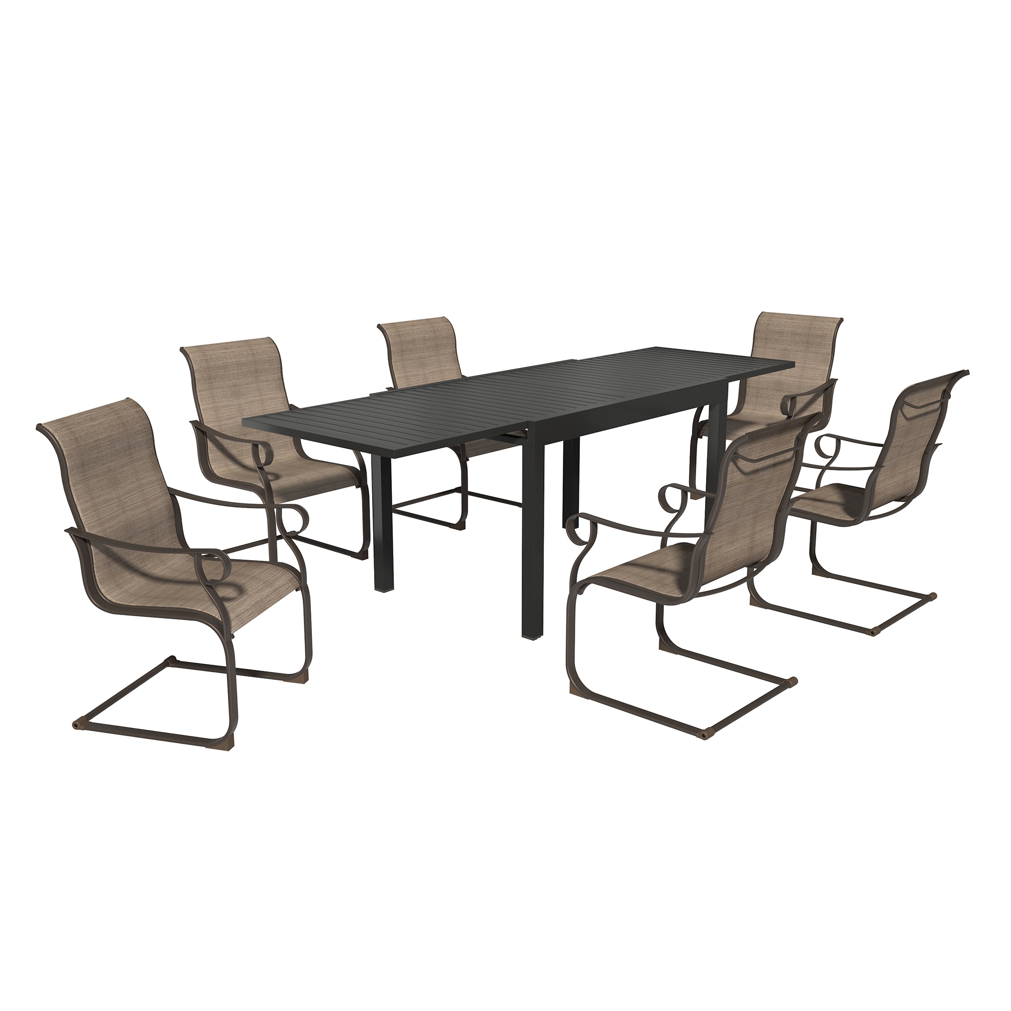 Clihome CL-7SL6TH1TBR Patio-Dining-Sets - View #4