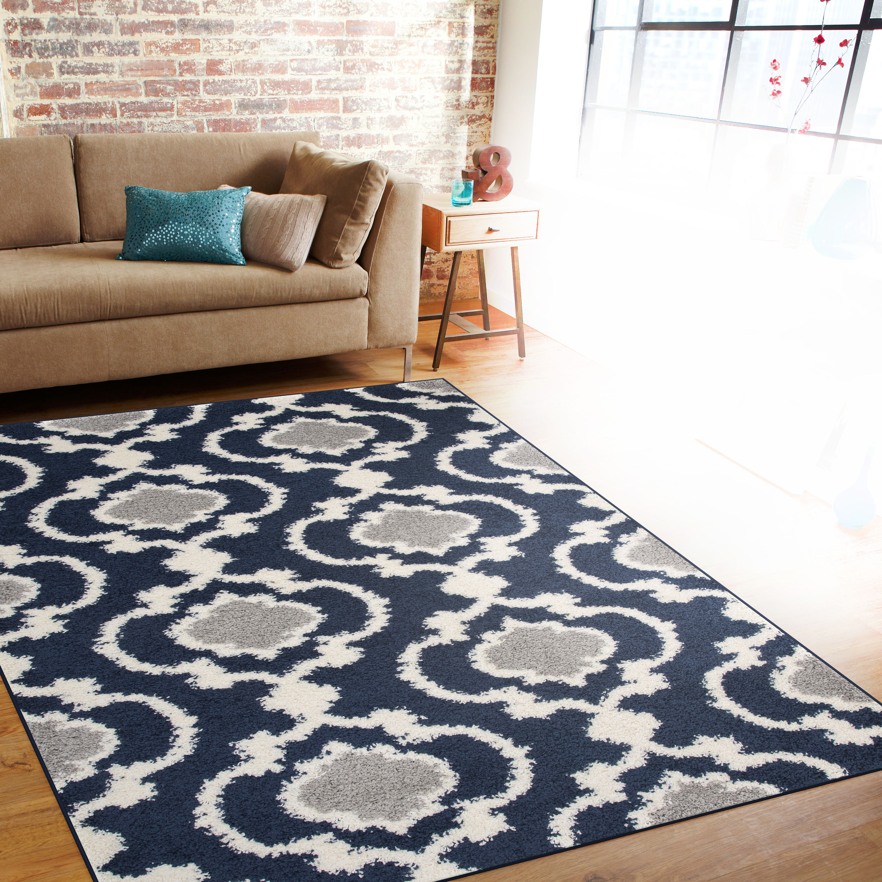 ITSOFT Non Slip Area Rug Pad Carpet Underlay Mat on Hard Floor  Runner Extra Strong Grip, 6 x 9 Feet : Home & Kitchen