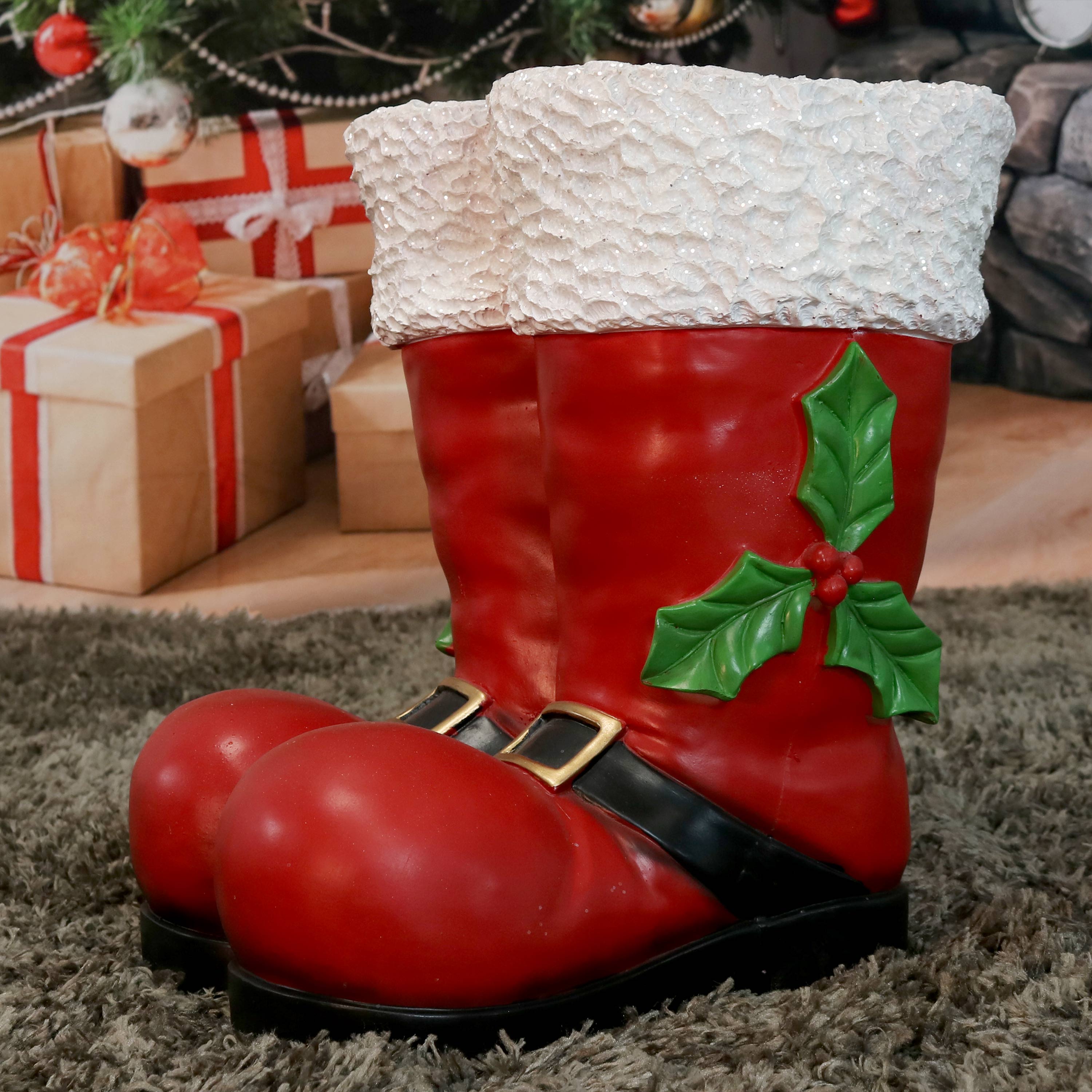 Forever Decorating!: Found A Santa Boot!