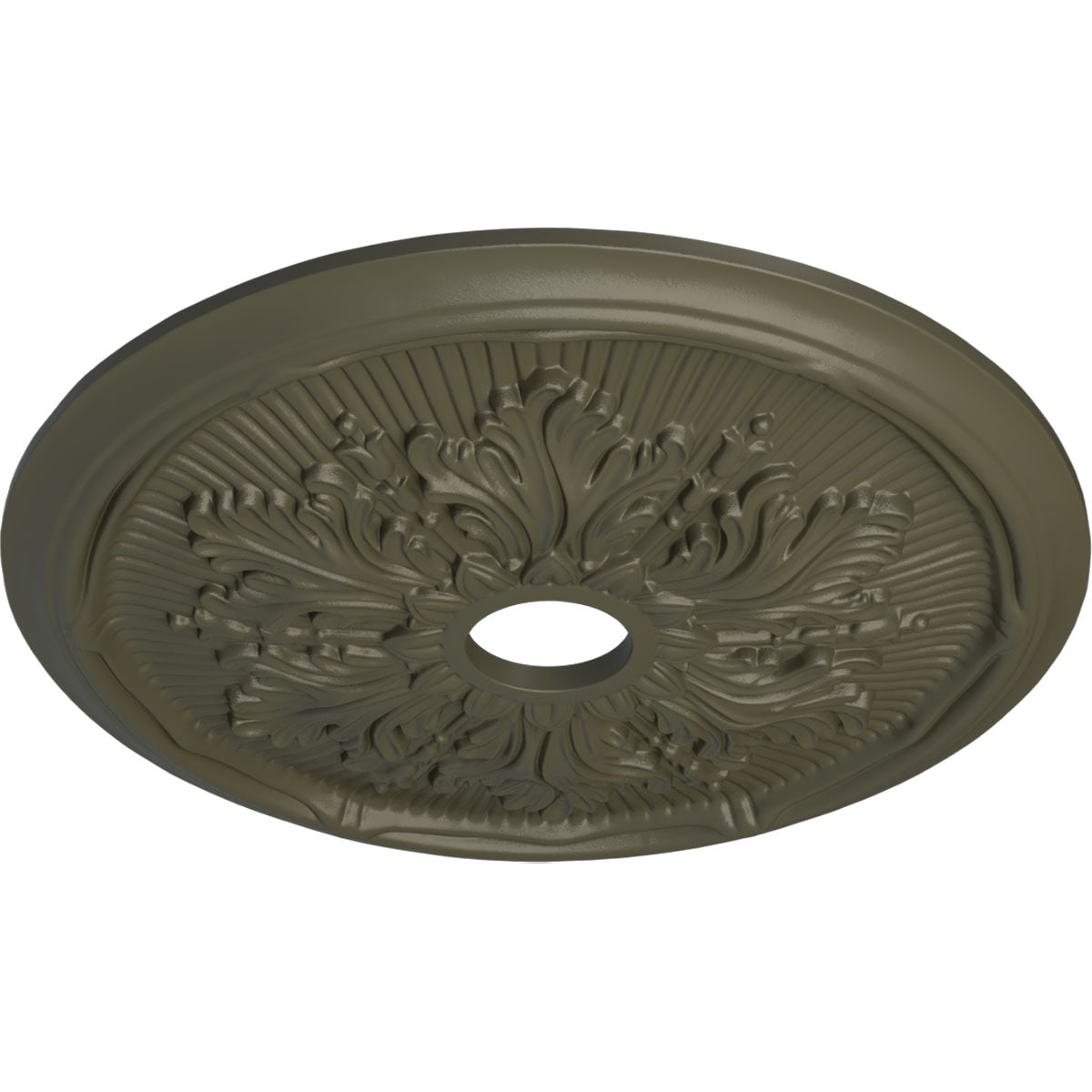 Ekena Millwork CM23LUWHF Ceiling-Medallions - View #2