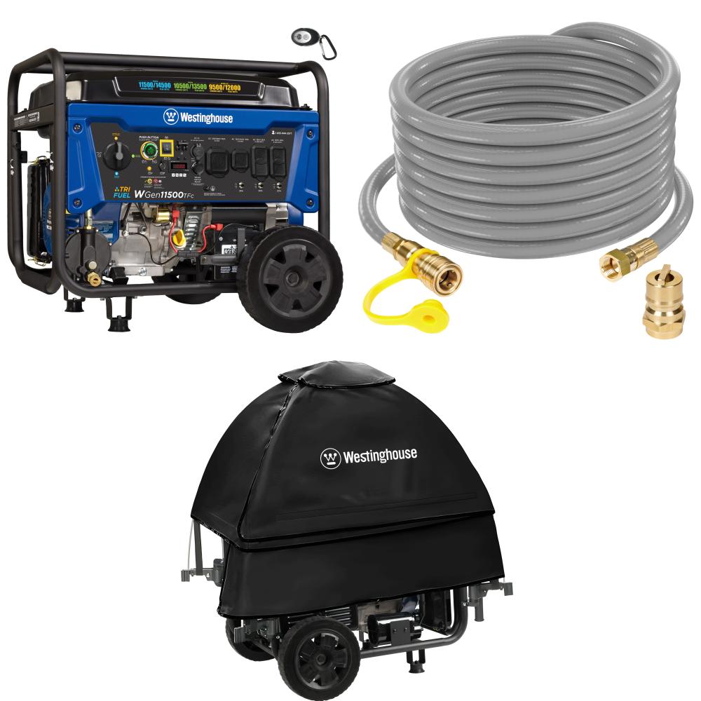 Westinghouse WGEN11500TFc Tri Fuel Portable Generator Set