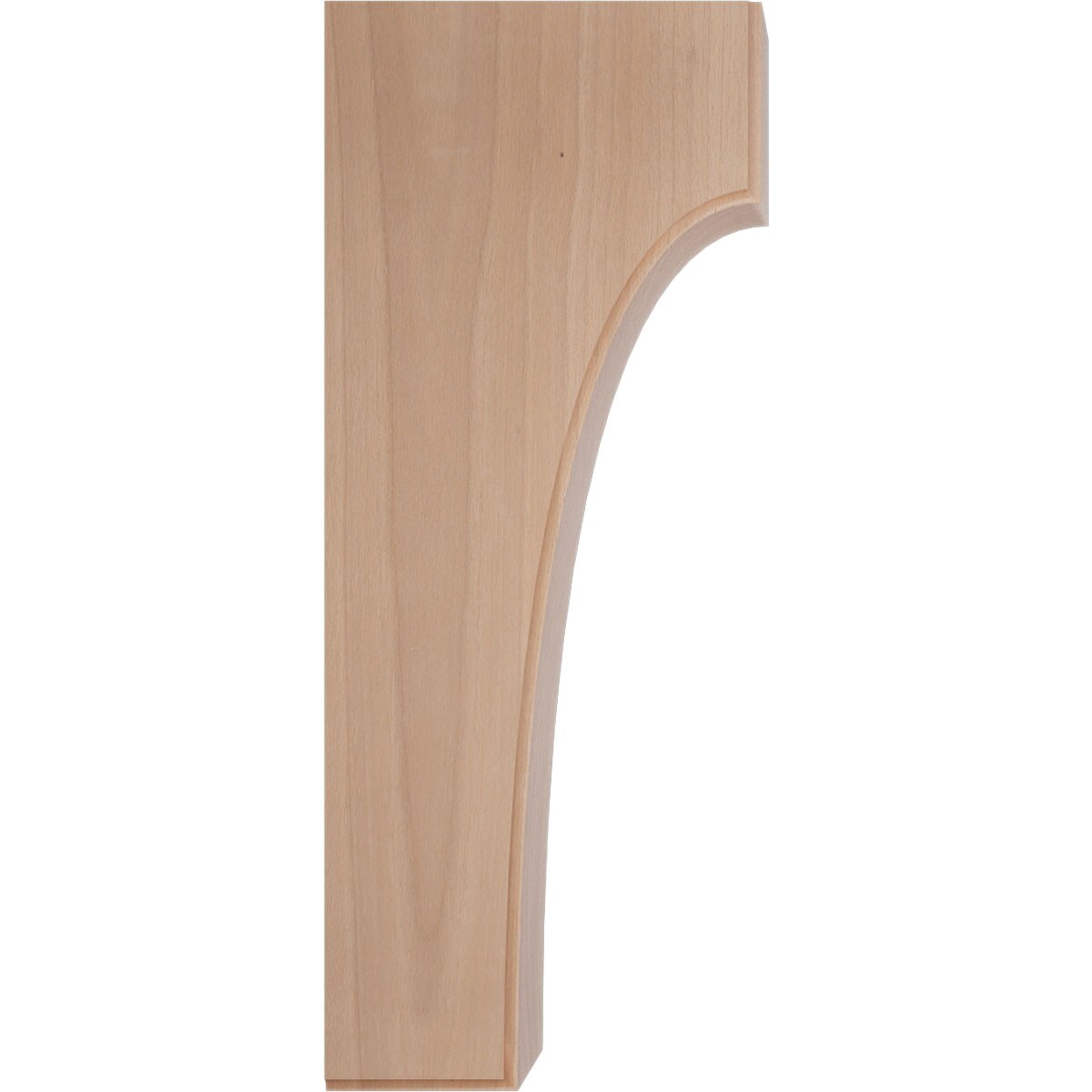 Ekena Millwork BKTW04X04X10CVCH Exterior-Brackets-Braces - View #3