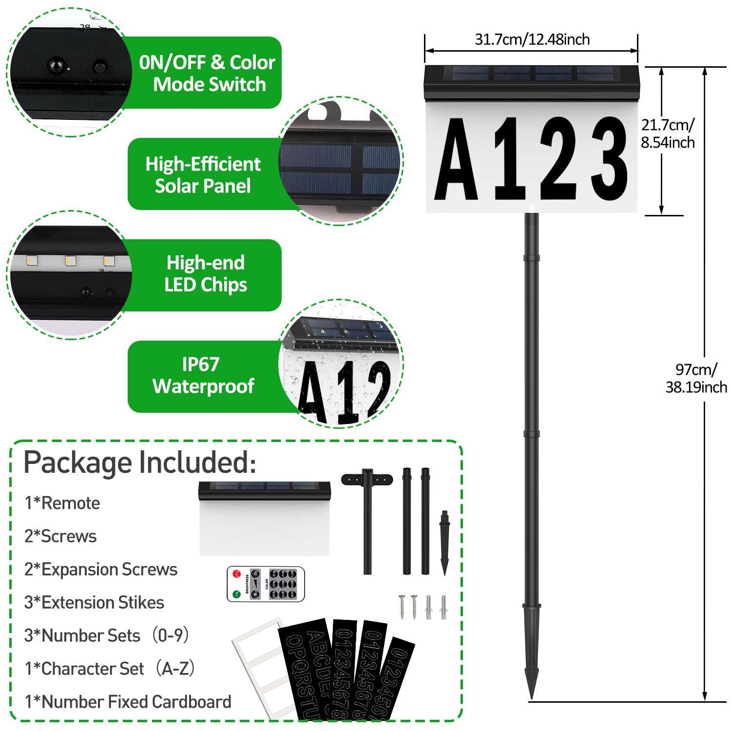 Vrbgify LVG0817V220 Signs-Letters-Numbers - View #2
