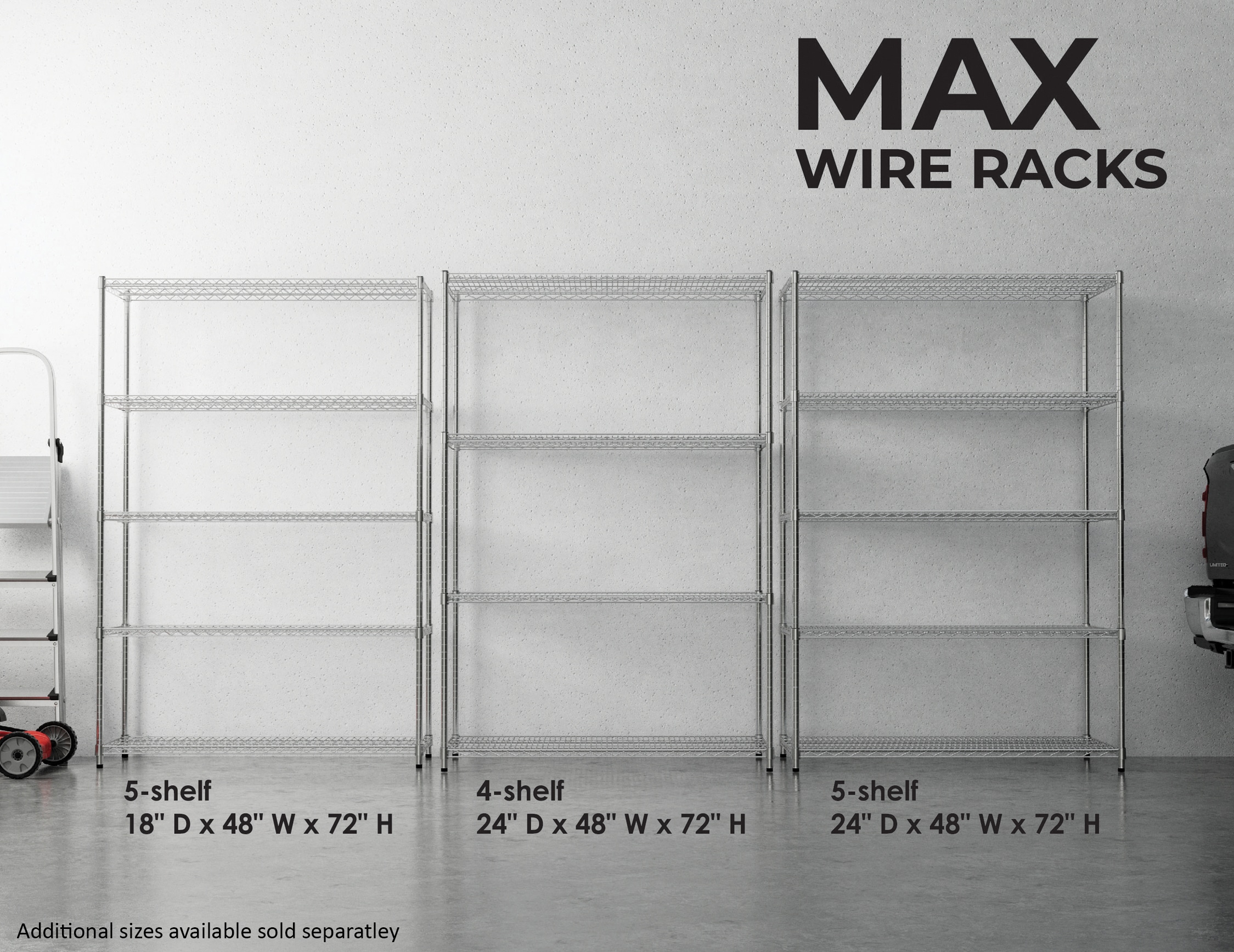 Everest ERS5AMCS Free-Standing-Shelving - View #6