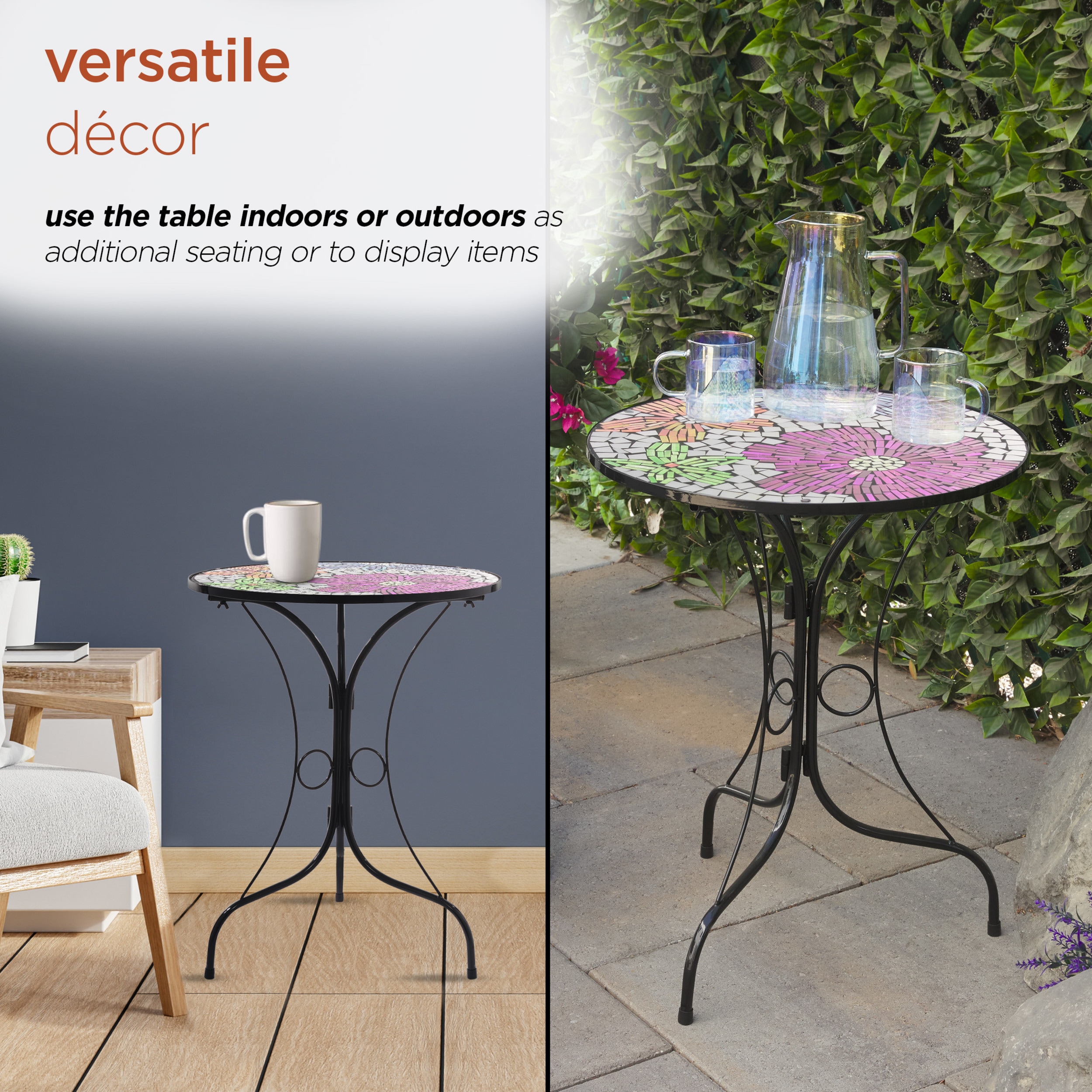Alpine Corporation HMD210 Coffee-Tables - View #8