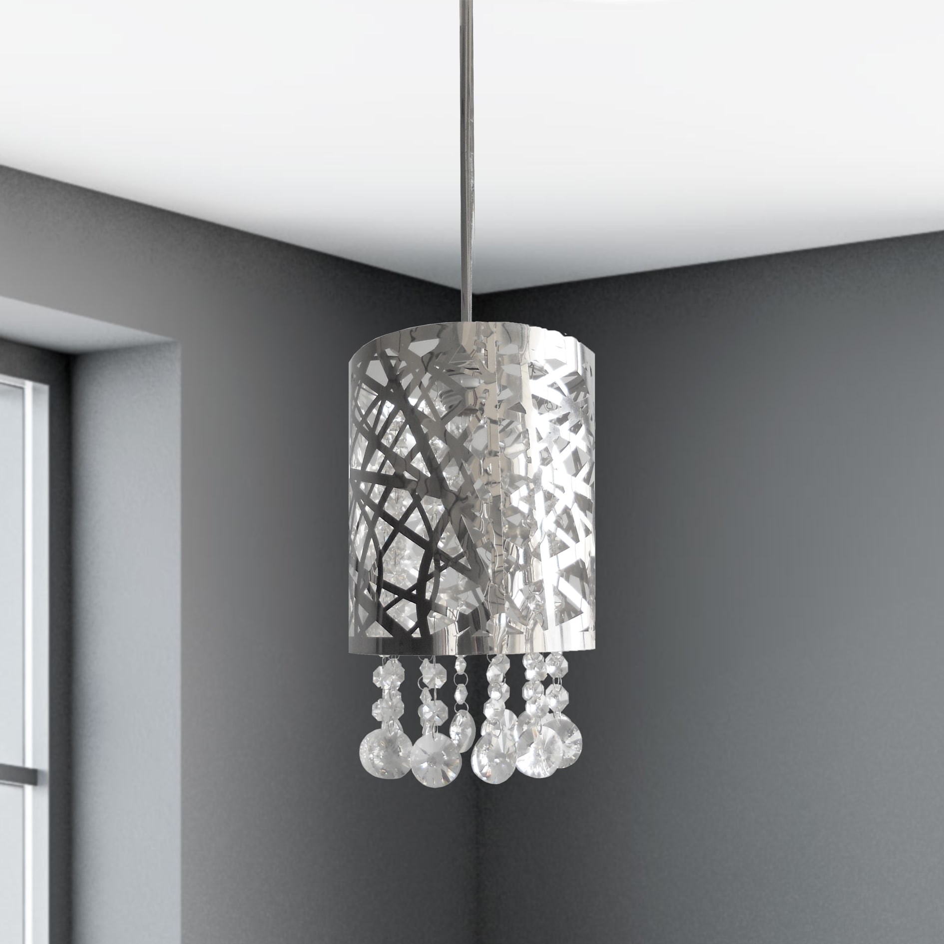 Whitfield Lighting PT3008-1CH Pendant-Lights - View #3