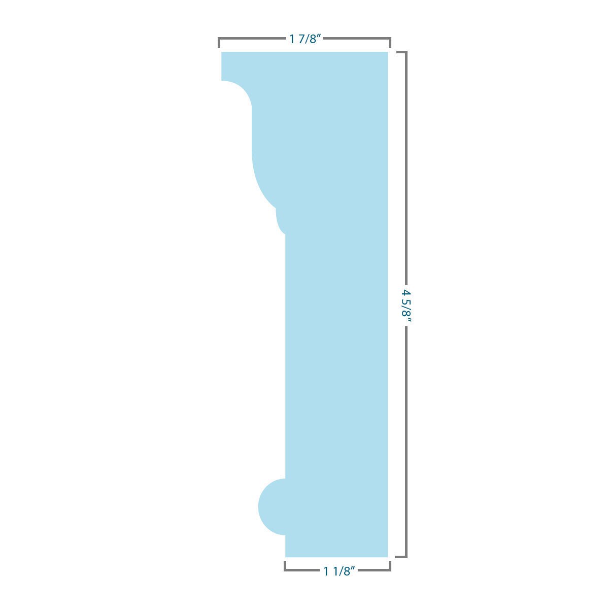 Ekena Millwork CRH05X71HO Exterior-Window-Trim - View #12