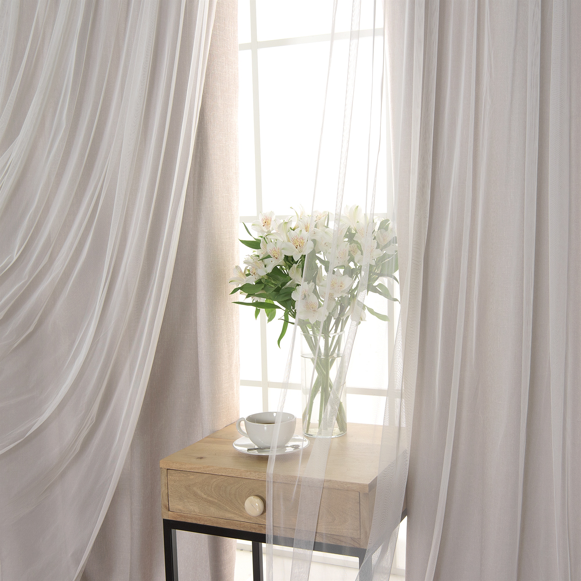 Best Home Fashion MM-GS-JC-12-96-LINEN curtains - View #3