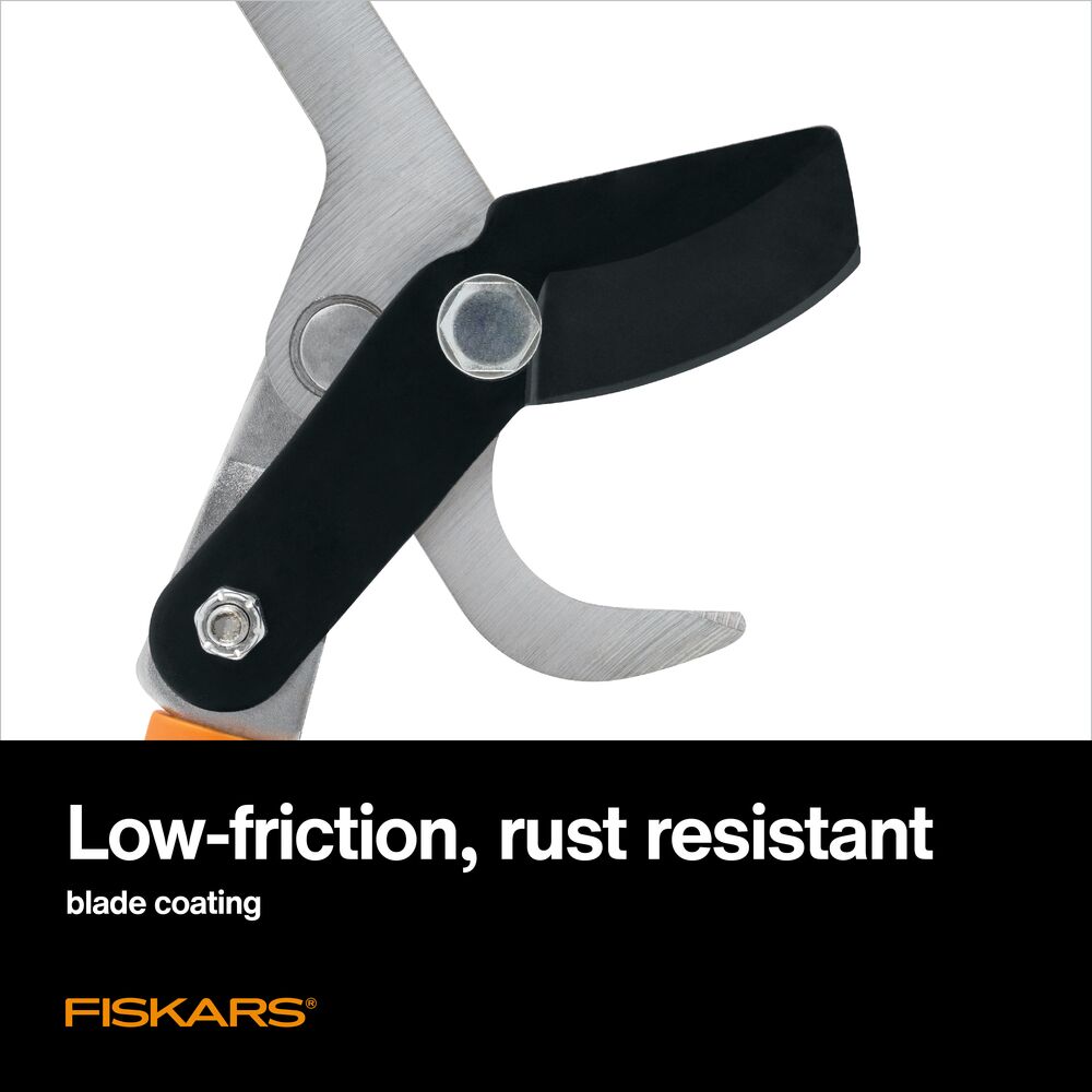 Fiskars Power-Lever 25-in Telescoping Steel Bypass Lopper In The ...