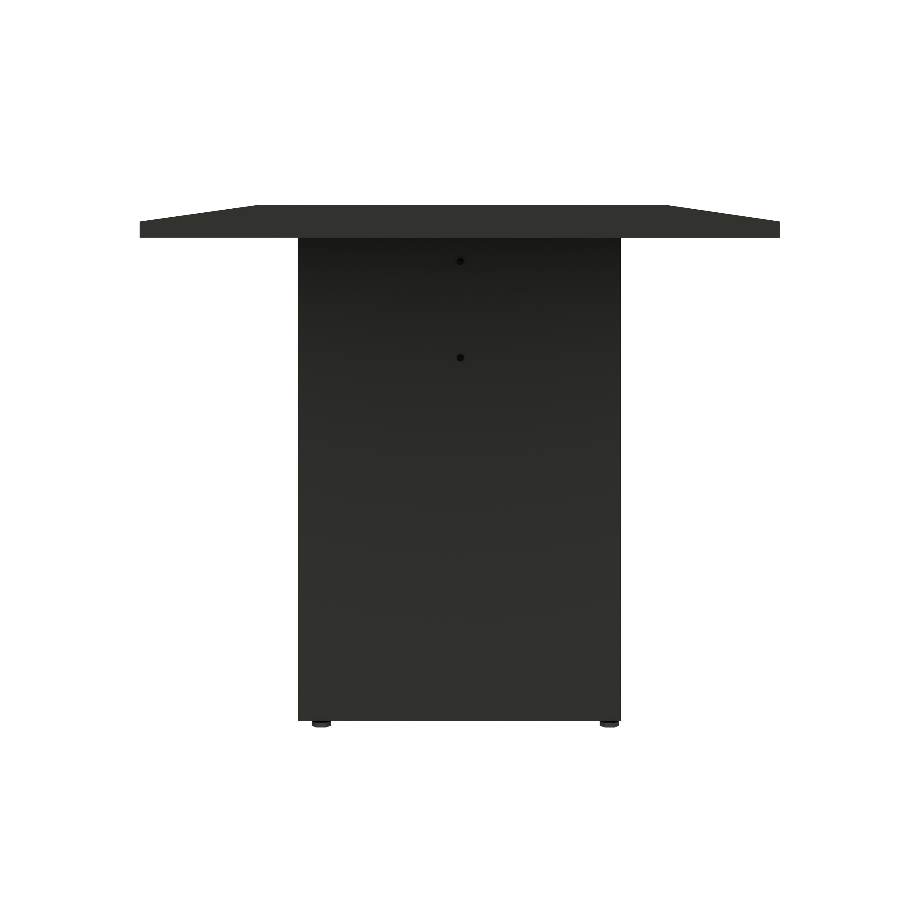 67.91" Gray MDF Modern Rectangular Dining Table