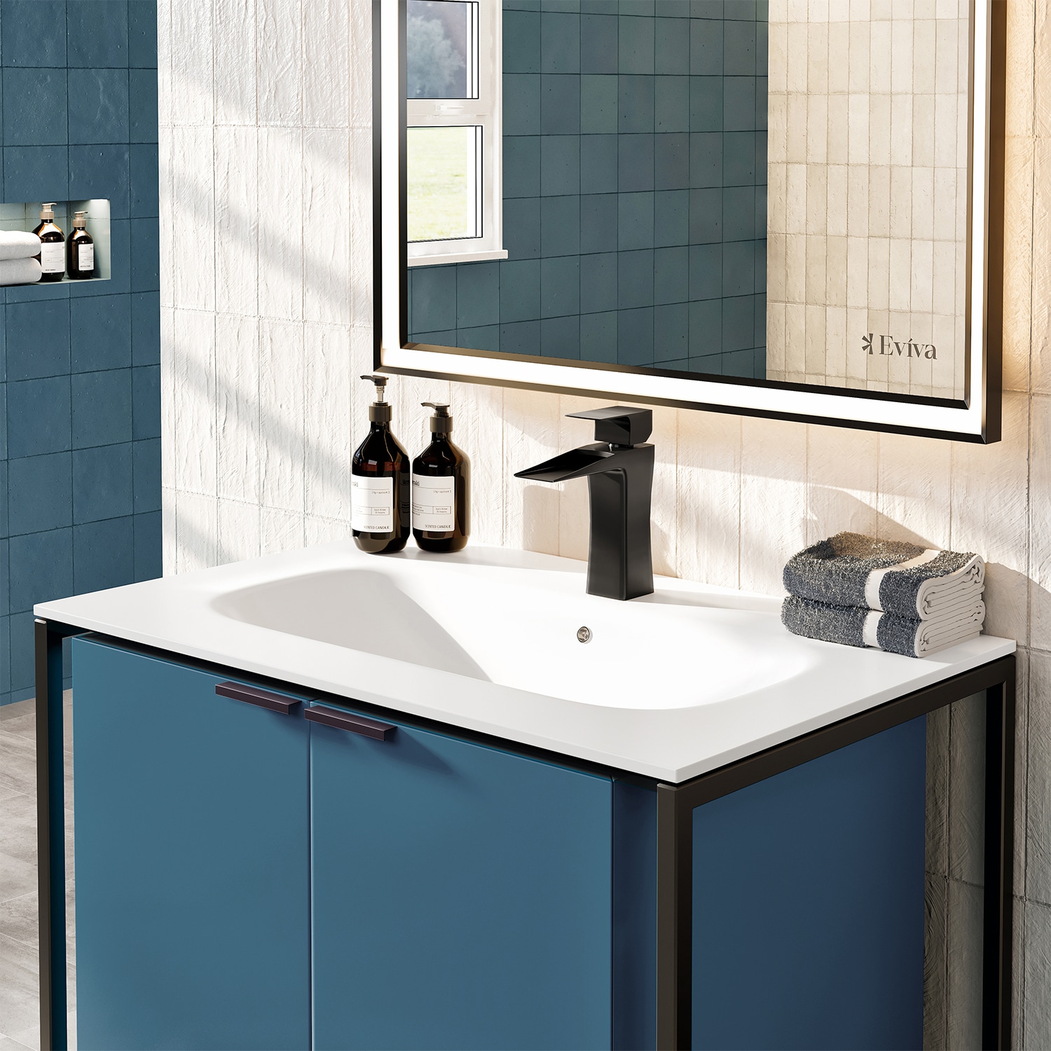 Eviva EVVN120-24BLU Bath-Vanity-Combo - View #4