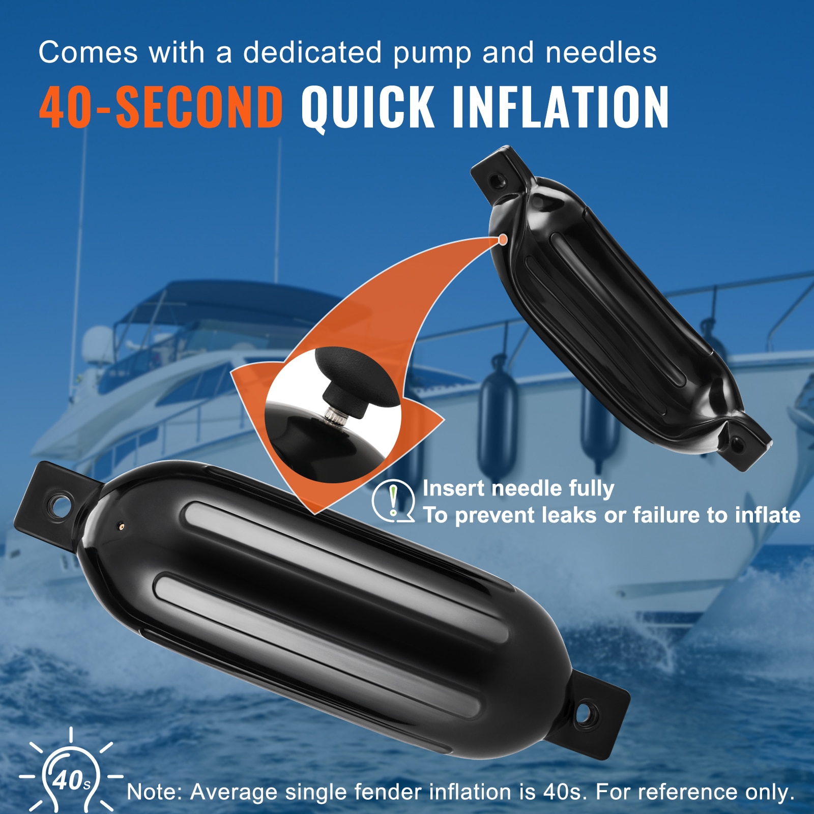 VEVOR CYHX4JZ55YCTDUAARV0 Boat-Bumpers - View #9