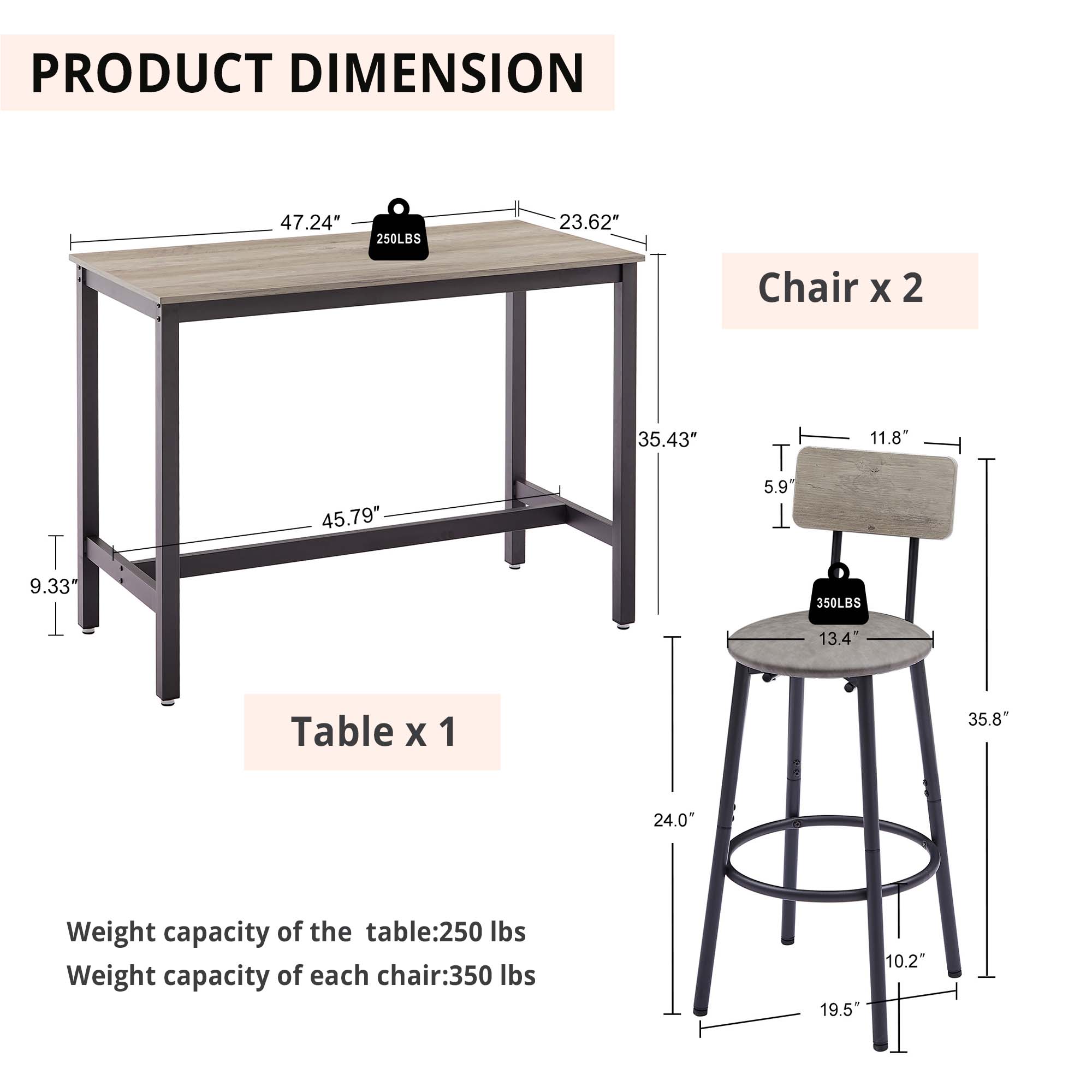 Sunrinx MG66-17-SN Dining-Sets - View #6