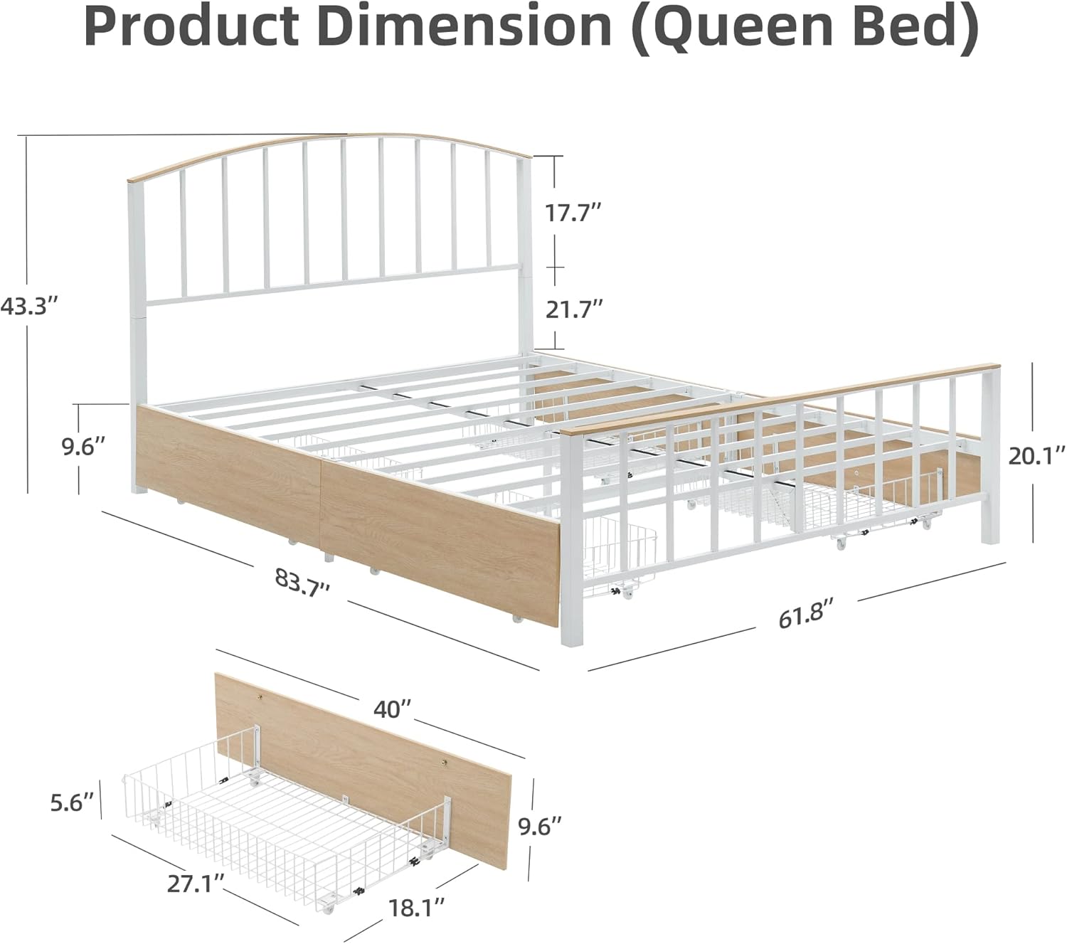 Qeetex LHF-BED-PHO-0XFYNB1W beds - View #2