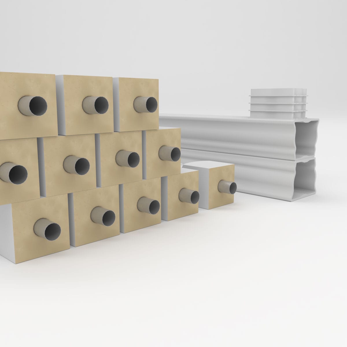 Ekena Millwork BALK42X084OXN railings - View #6
