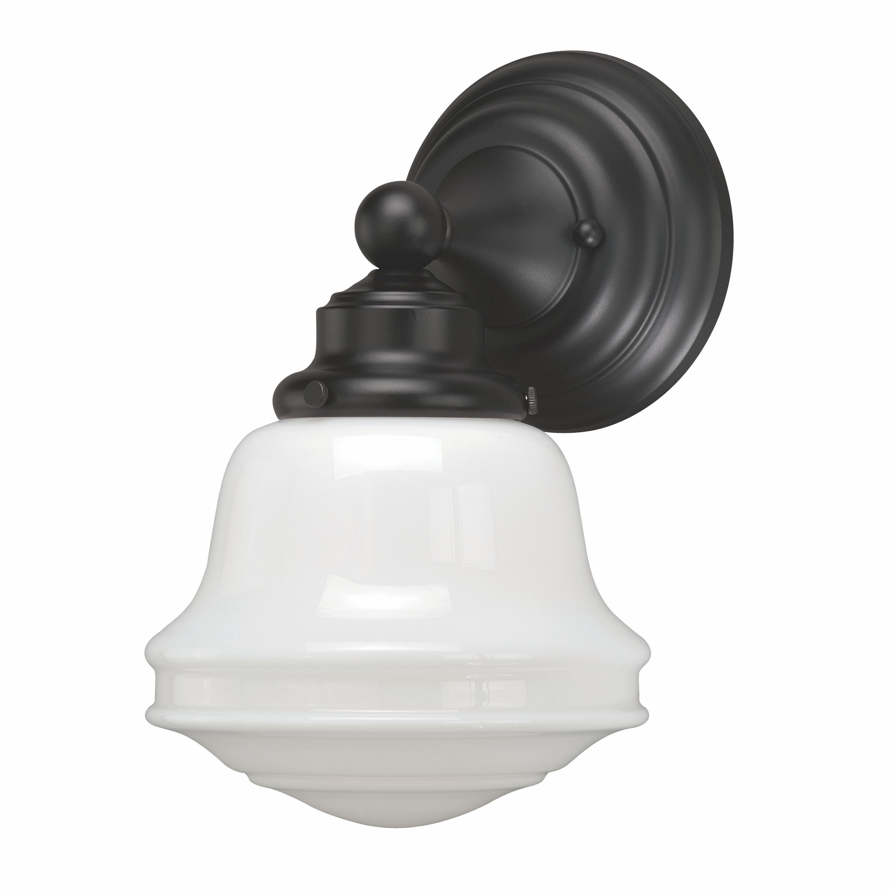Cascadia W0166 Huntley 6.75-in 1 -Light Oil-rubbed Bronze Farmhouse Vanity light