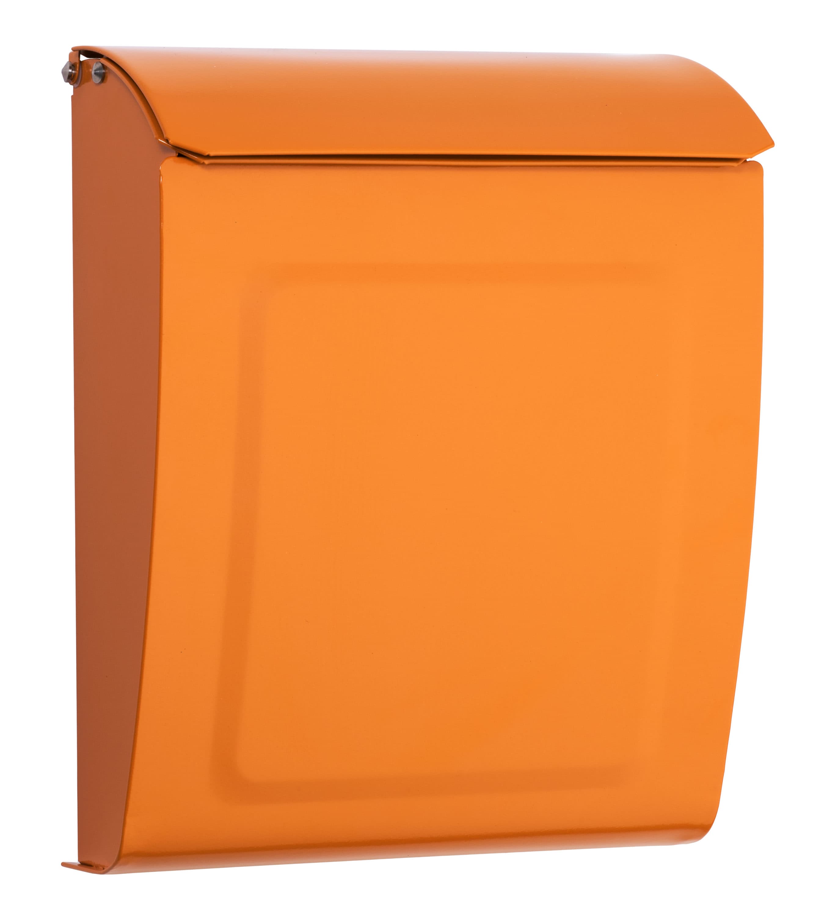 Architectural Mailboxes 2594O Aspen Locking Metal Small Mailbox Orange