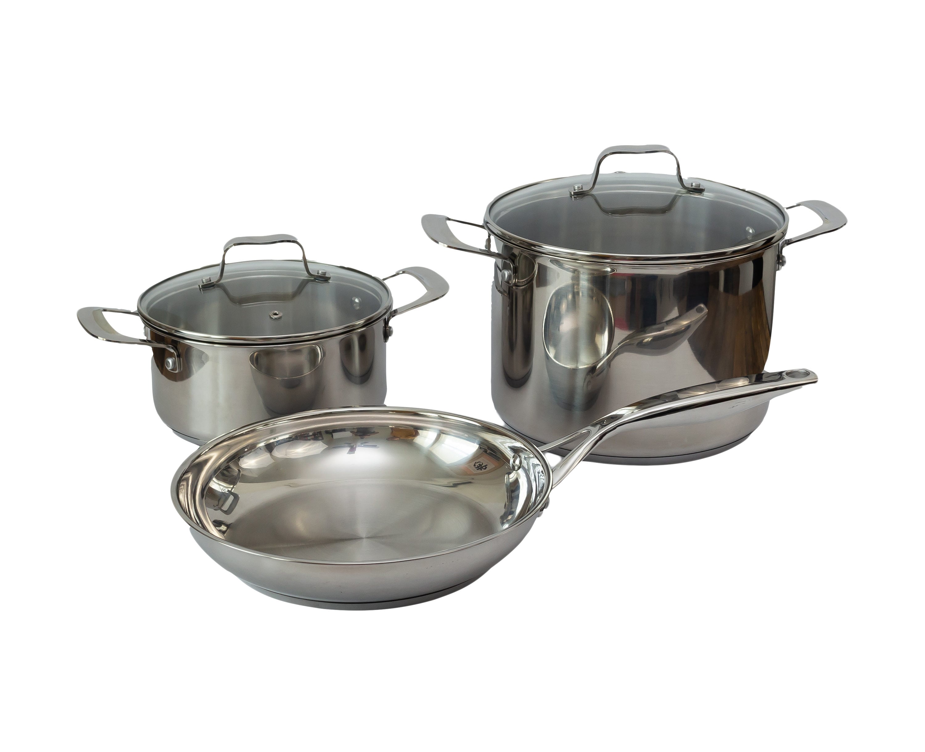 Davyline Cookware 3-Layer Base 8-Quart Stainless Steel Stock Pot in the  Cooking Pots department at