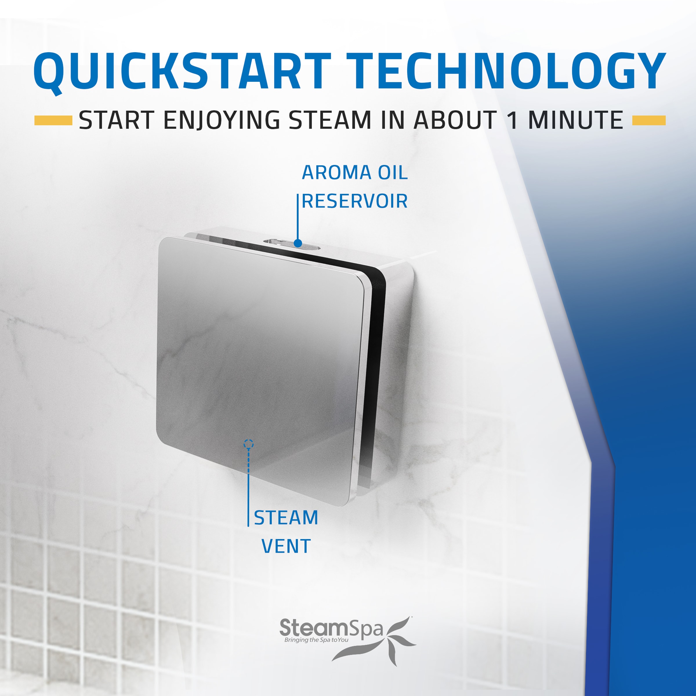 SteamSpa RYTS600CH Steam-Showers - View #9