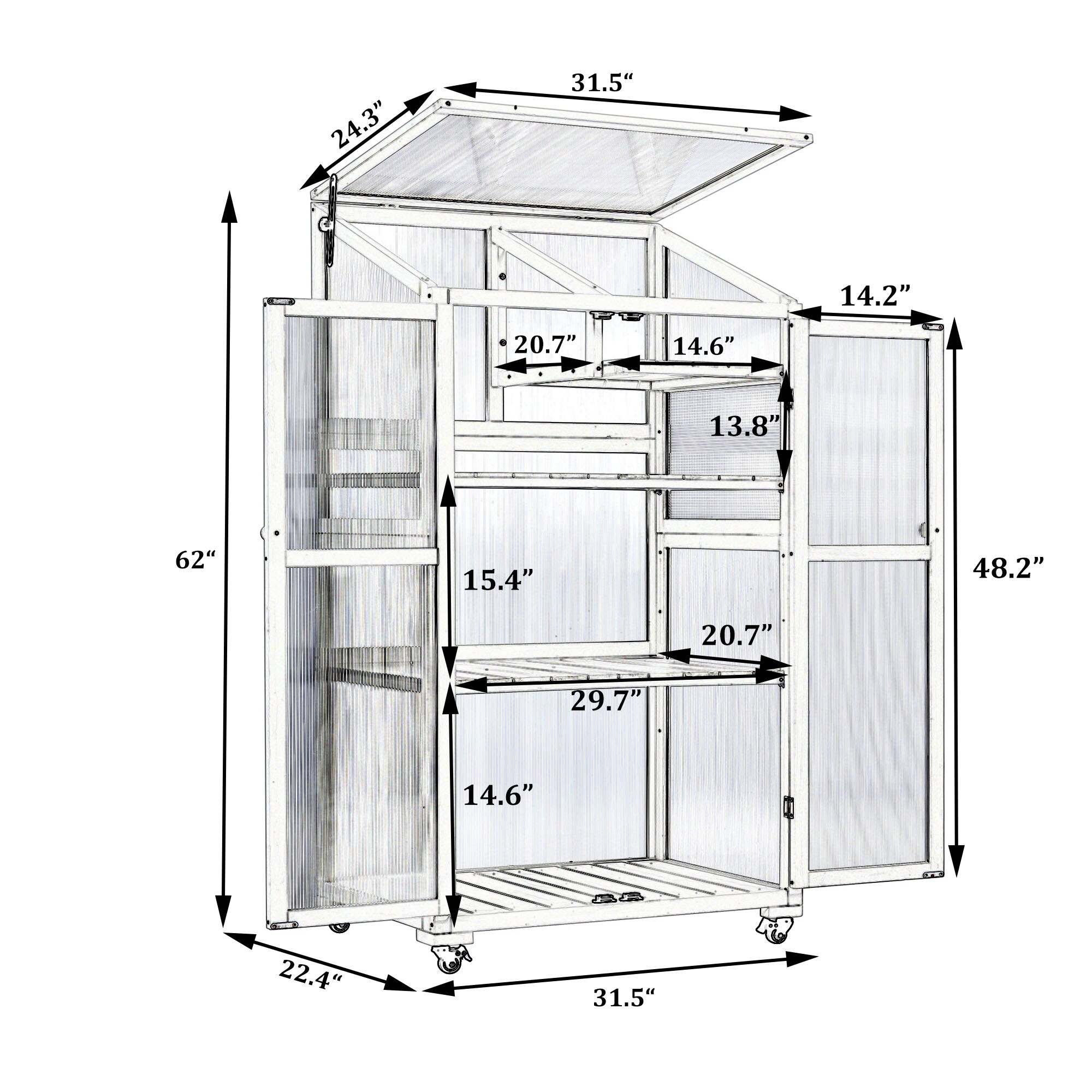 Flynama G-2505S00044 greenhouses - View #3