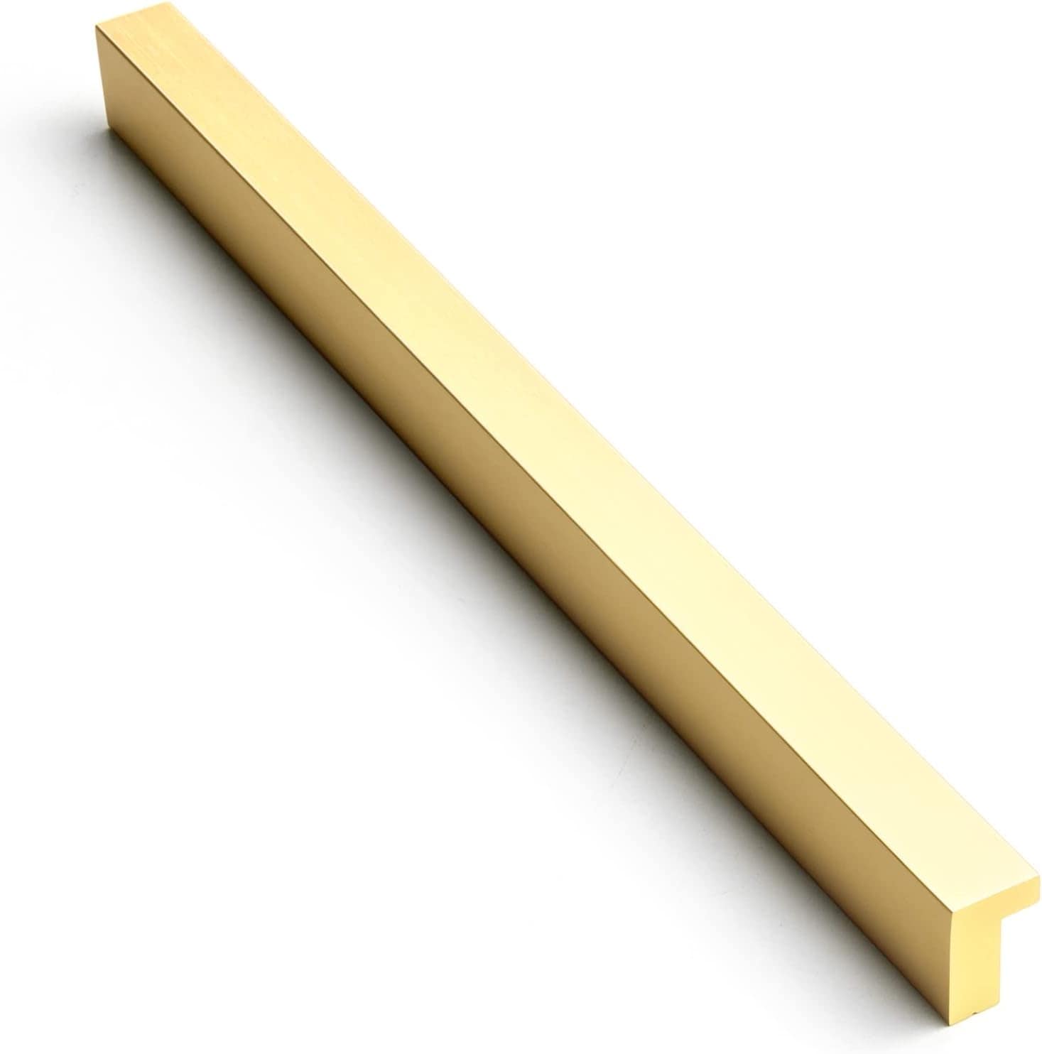 Miaokesen 4402TLS-192 7-9/16-in , 192mm Center to Center Light Brushed Brass Novelty Finger 12 -Pack
