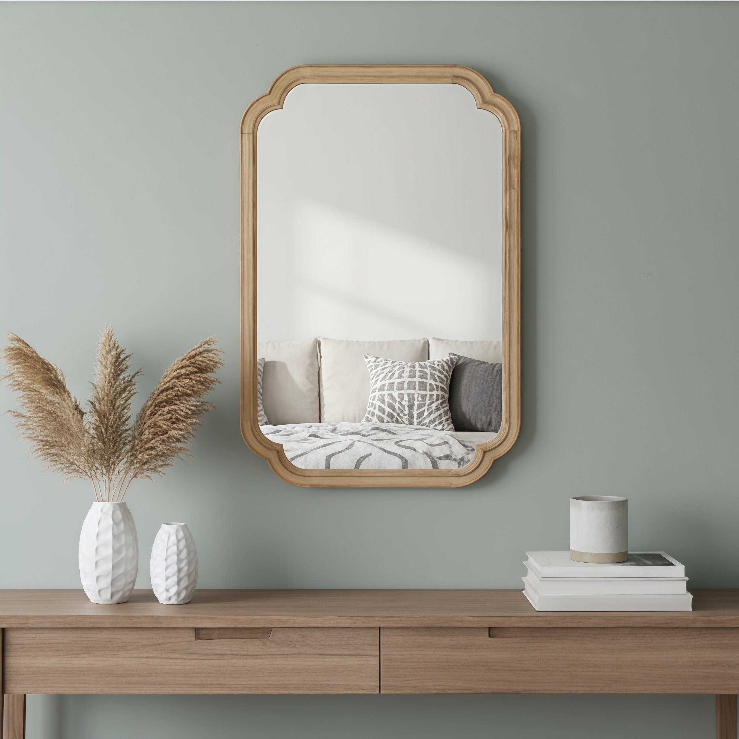 JUSHUA FL-3P389110 Framed-Bath-Mirrors - View #4