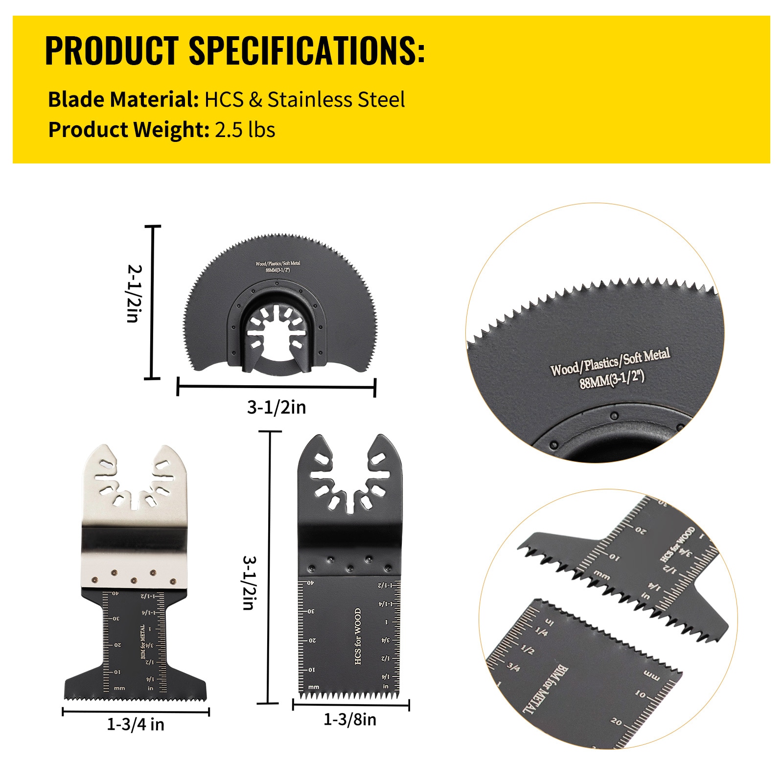 SVOPES SVOPESBDGJDPD03710V0 Oscillating-Tool-Accessories - View #8