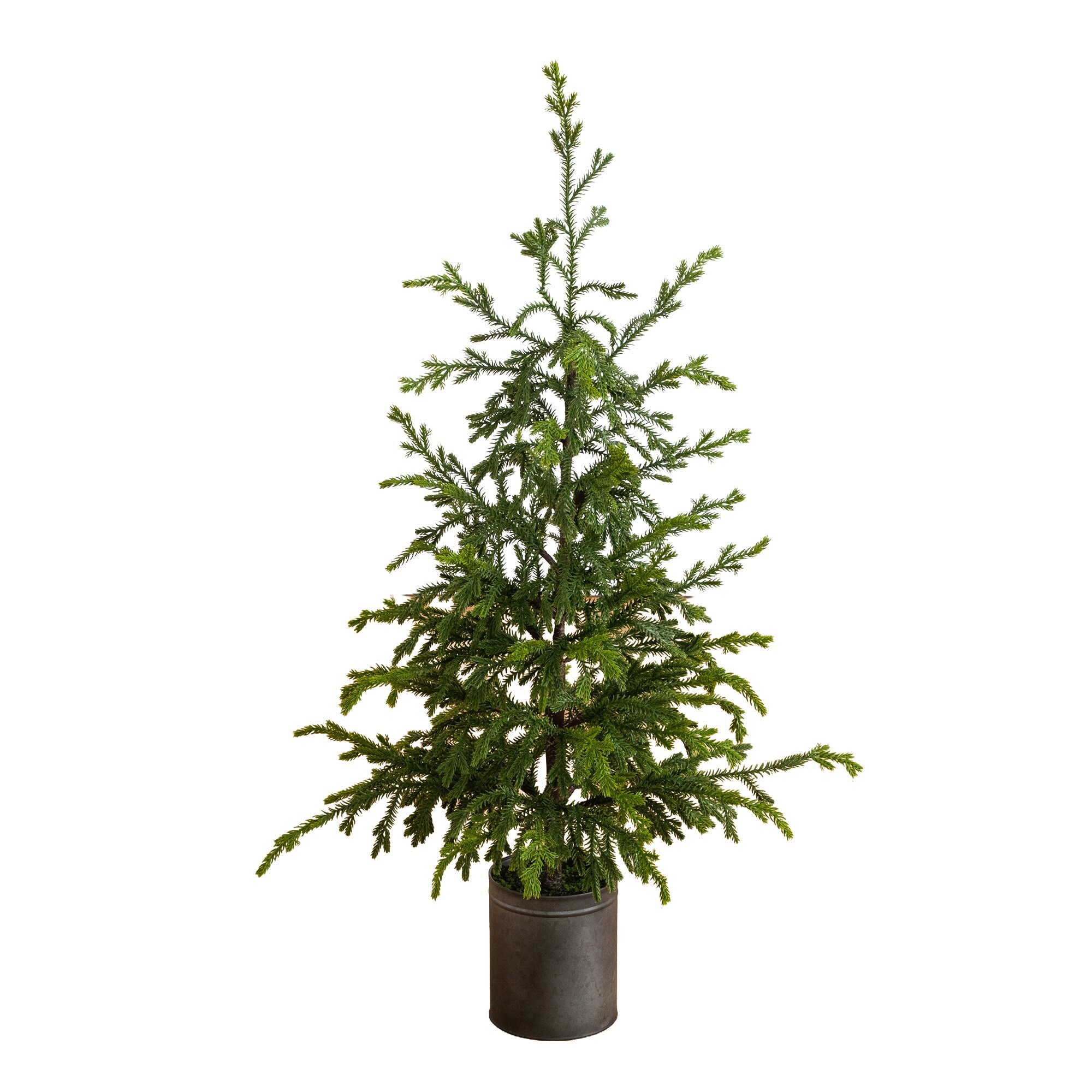 Nearly Natural 3.2-ft Pine Artificial Christmas Tree