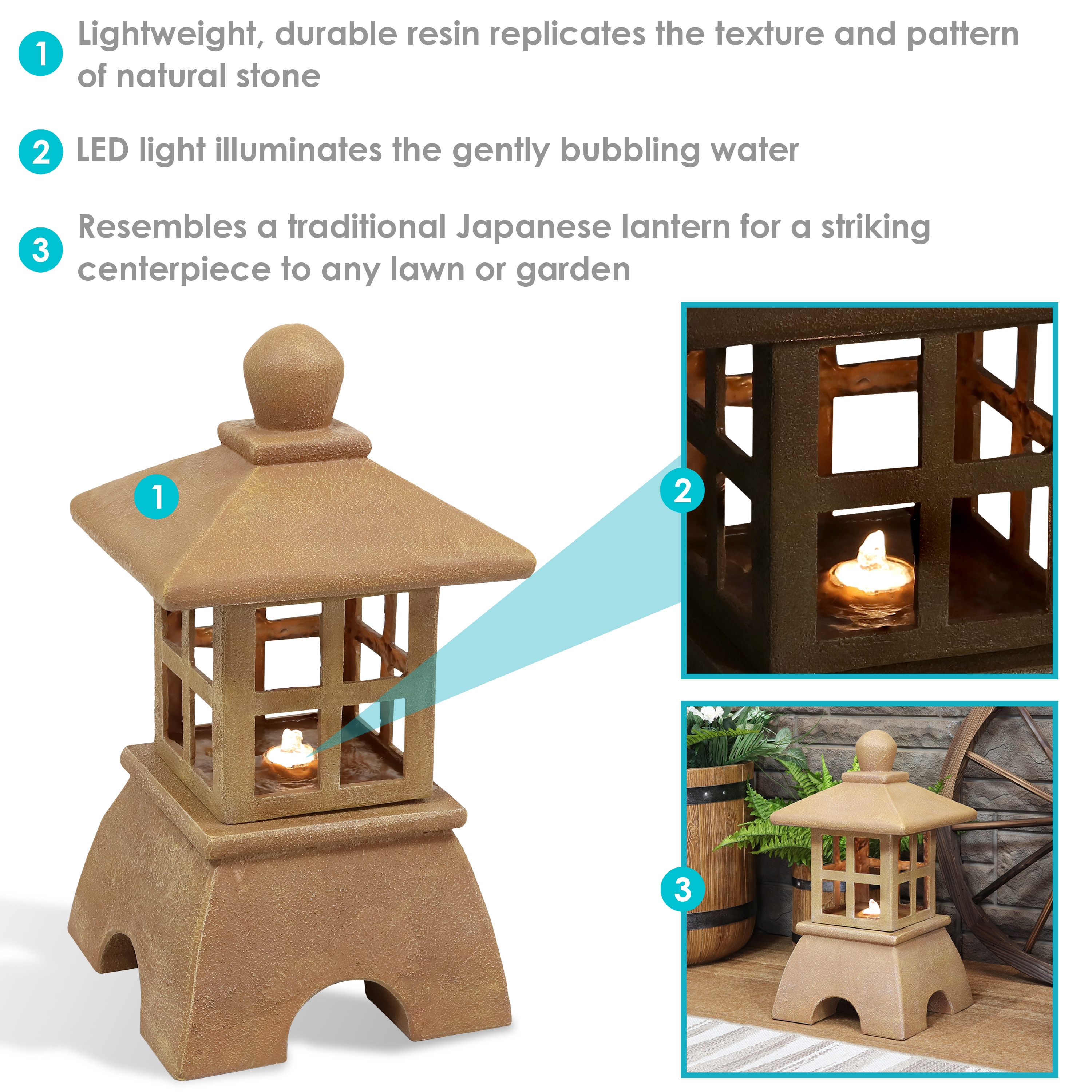 Sunnydaze Decor SSS-758 fountains - View #8
