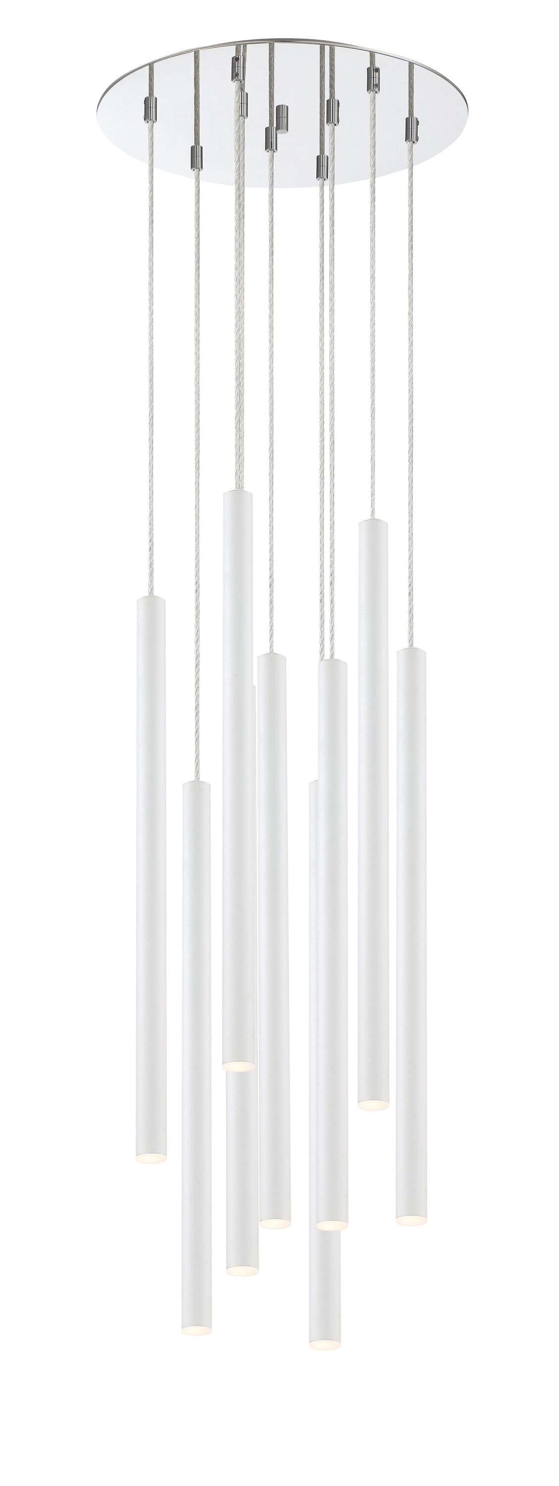 Z-Lite 917MP24-WH-LED-9RCH Pool-Table-Lighting - View #2