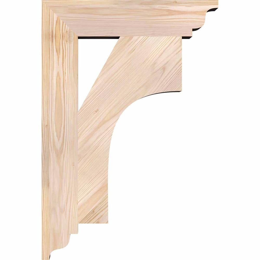 Ekena Millwork BKT04X18X26WTL01SDF Exterior-Brackets-Braces - View #3