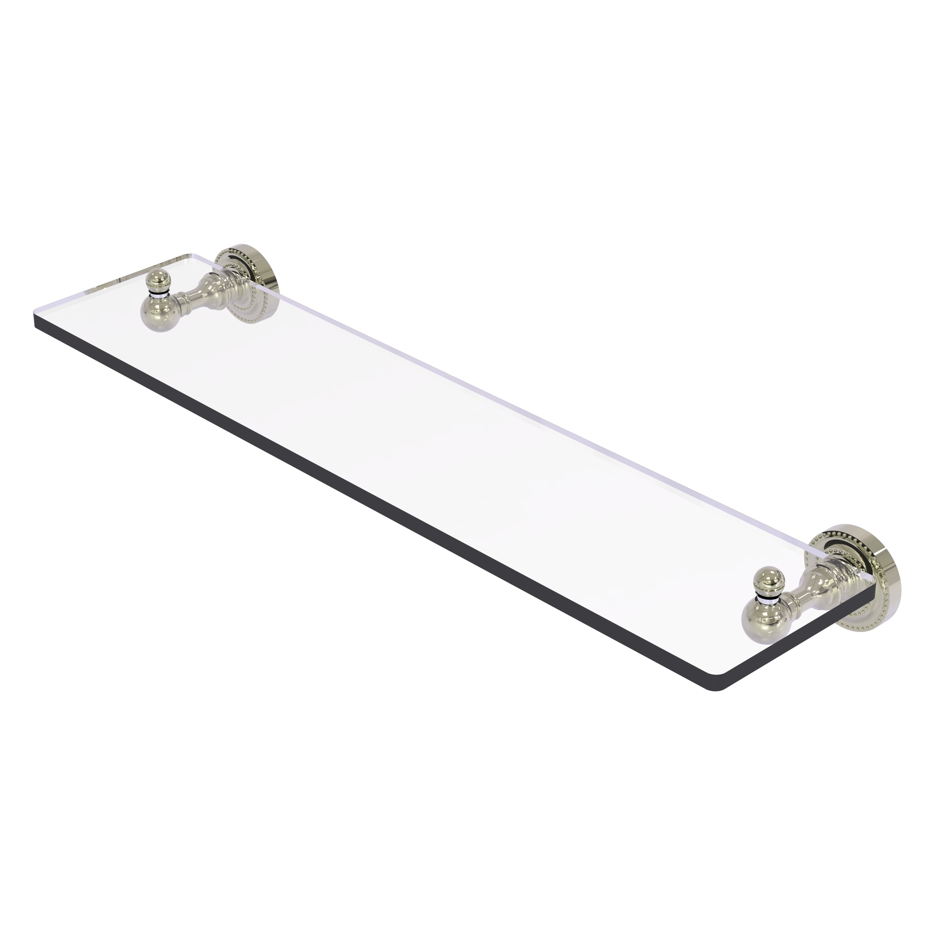 Allied Brass Dottingham 15.5 x 3.5 Polished Nickel Solid Brass 2