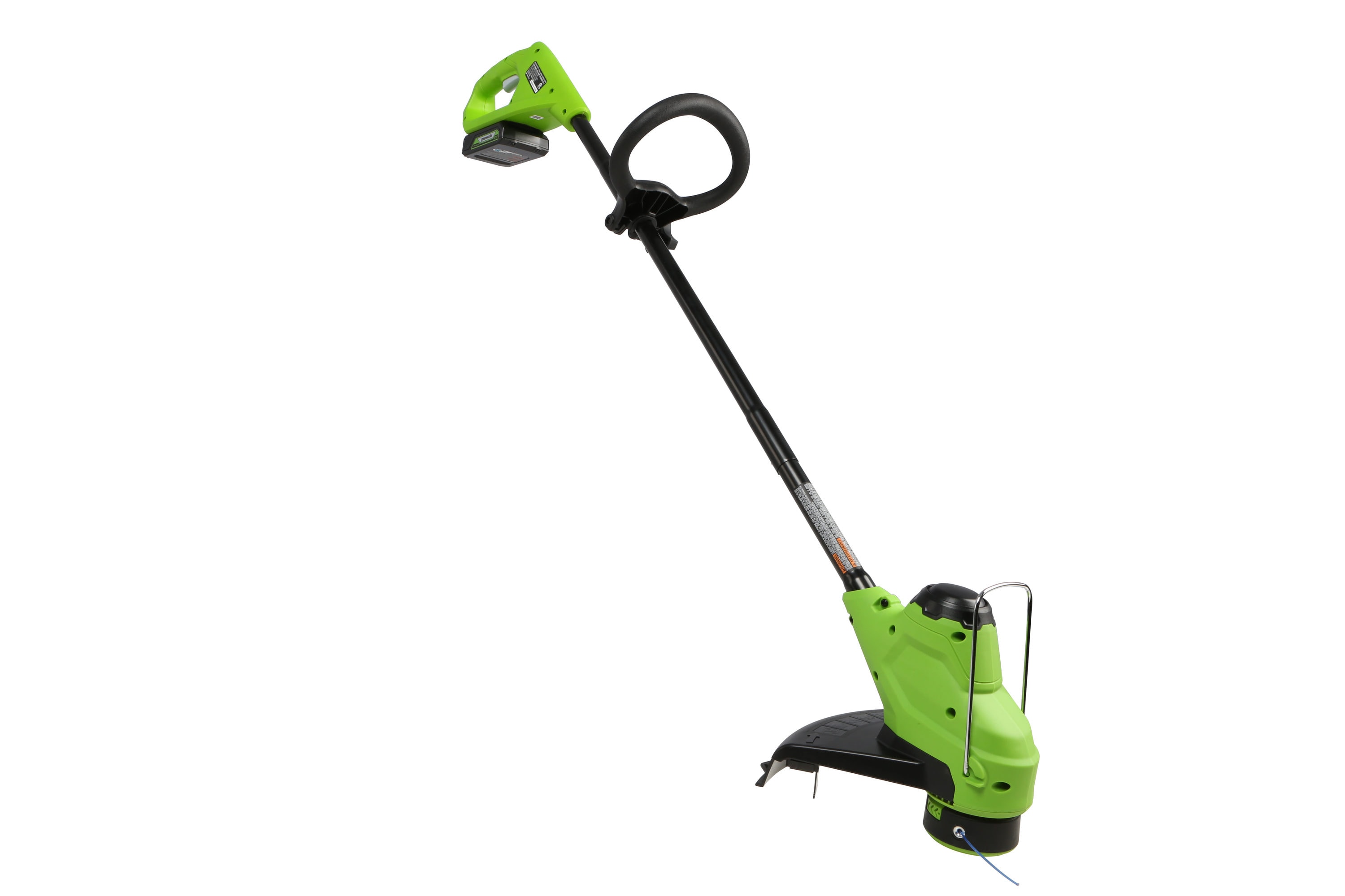 Greenworks 24-volt 10-in Straight Shaft Battery String Trimmer 2 Ah (Battery  and Charger Included) in the String Trimmers department at