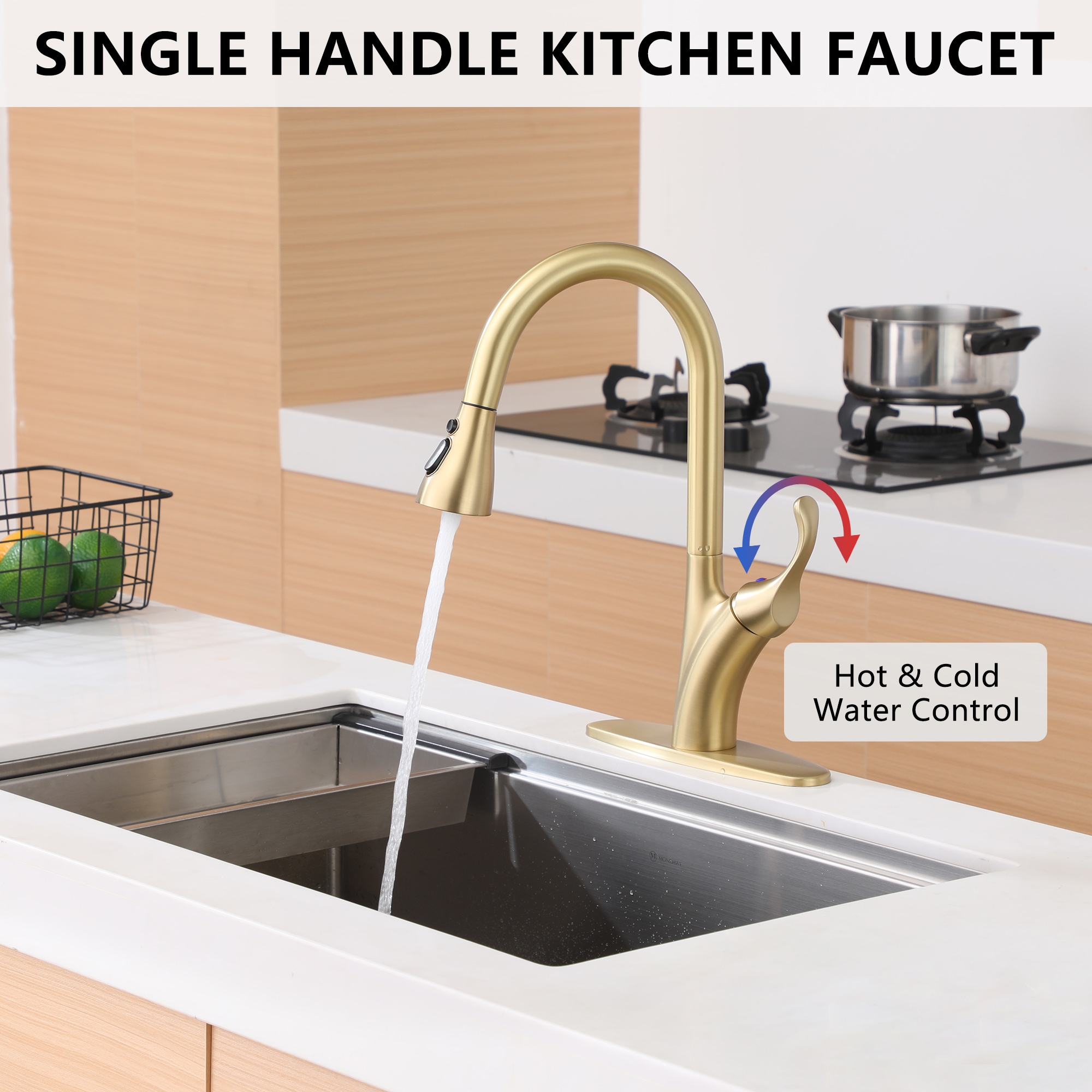 Clihome SQTK190-KF51 Kitchen-Faucets - View #7