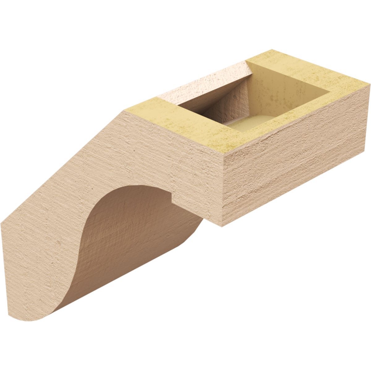 Ekena Millwork BRCUR05X08X08DELRCPR braces - View #6