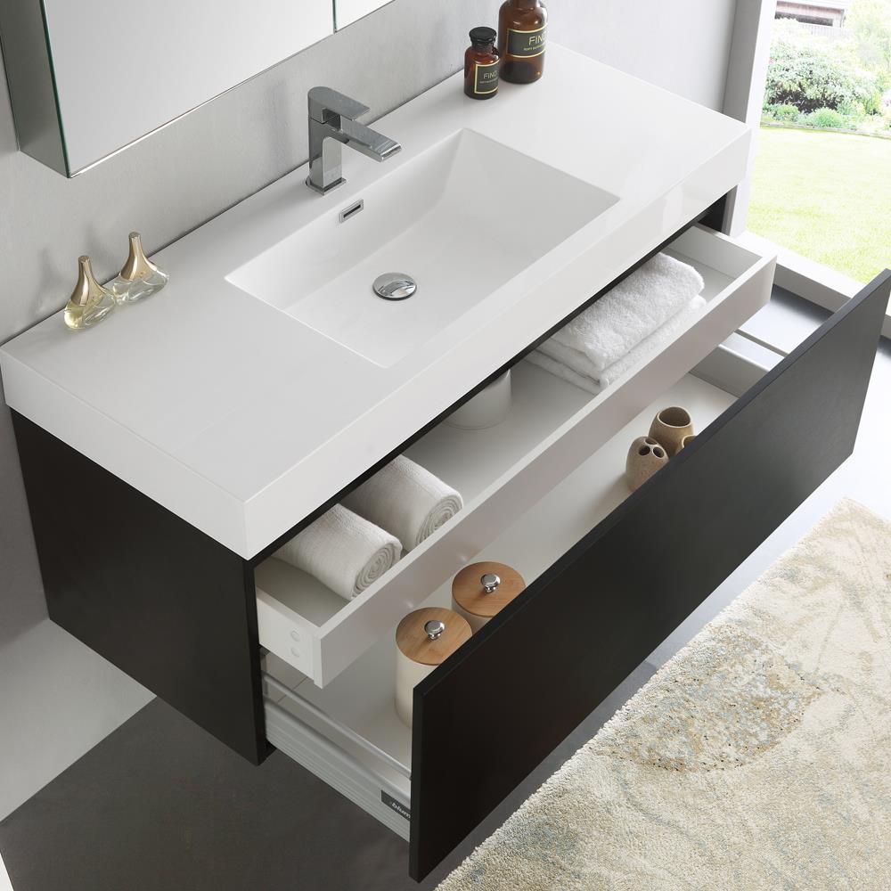 Fresca FVN8011BW Bath-Vanity-Combo - View #3