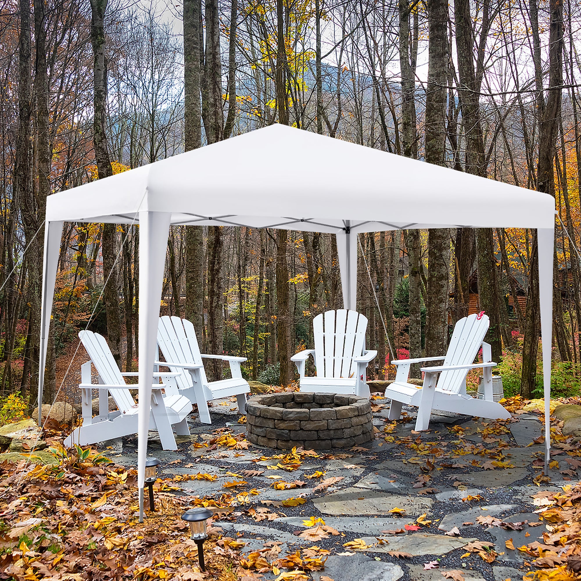 Costway NP10894WH Canopies-Sl - View #8