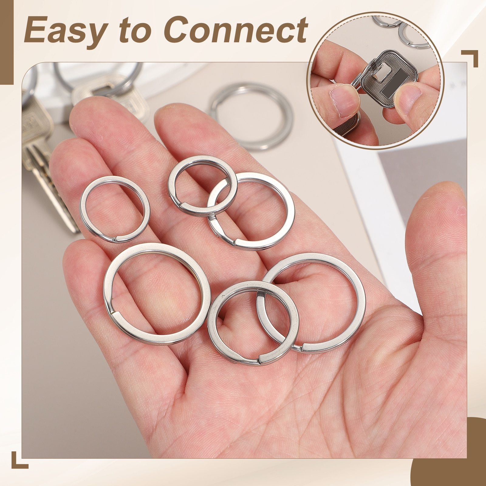 Unique Bargains S26011200UX4383 Key-Accessories - View #5