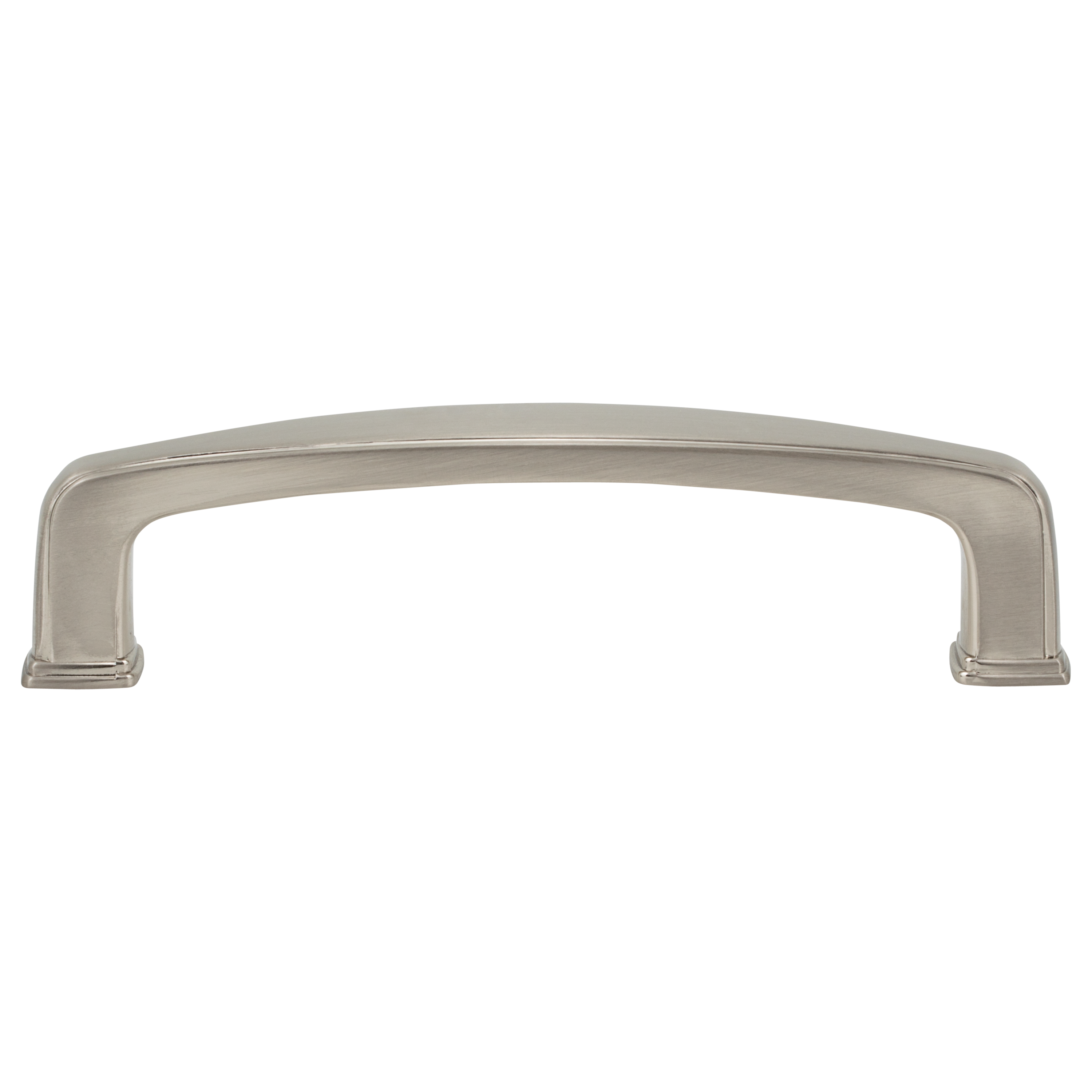 Villa Valentina VV196SN Series No. 1, 3-3/4-in , 96mm Center to Center Satin Nickel Rectangular Handle Drawer Pulls