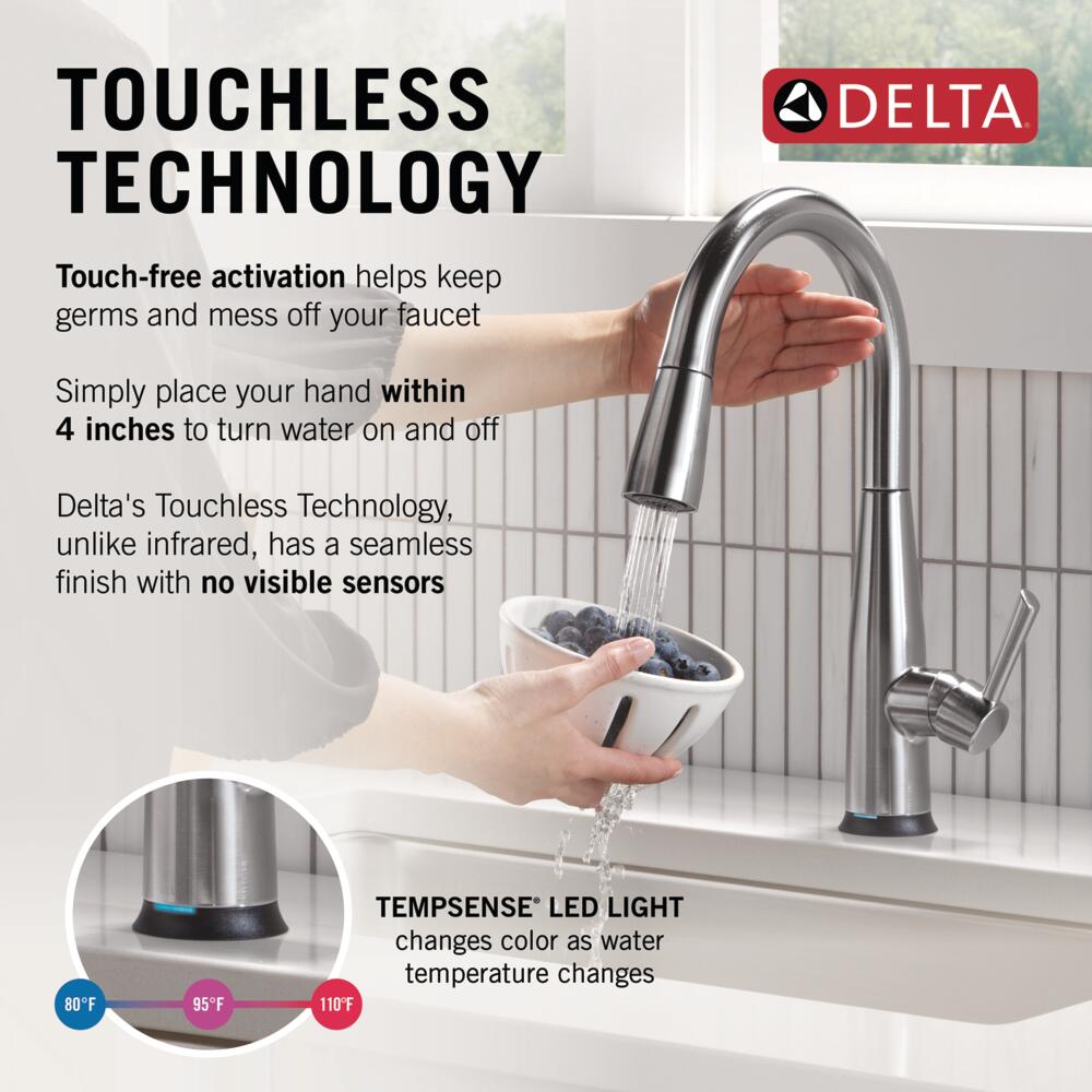 Delta 9113TLV-AR-DST Kitchen-Faucets - View #4